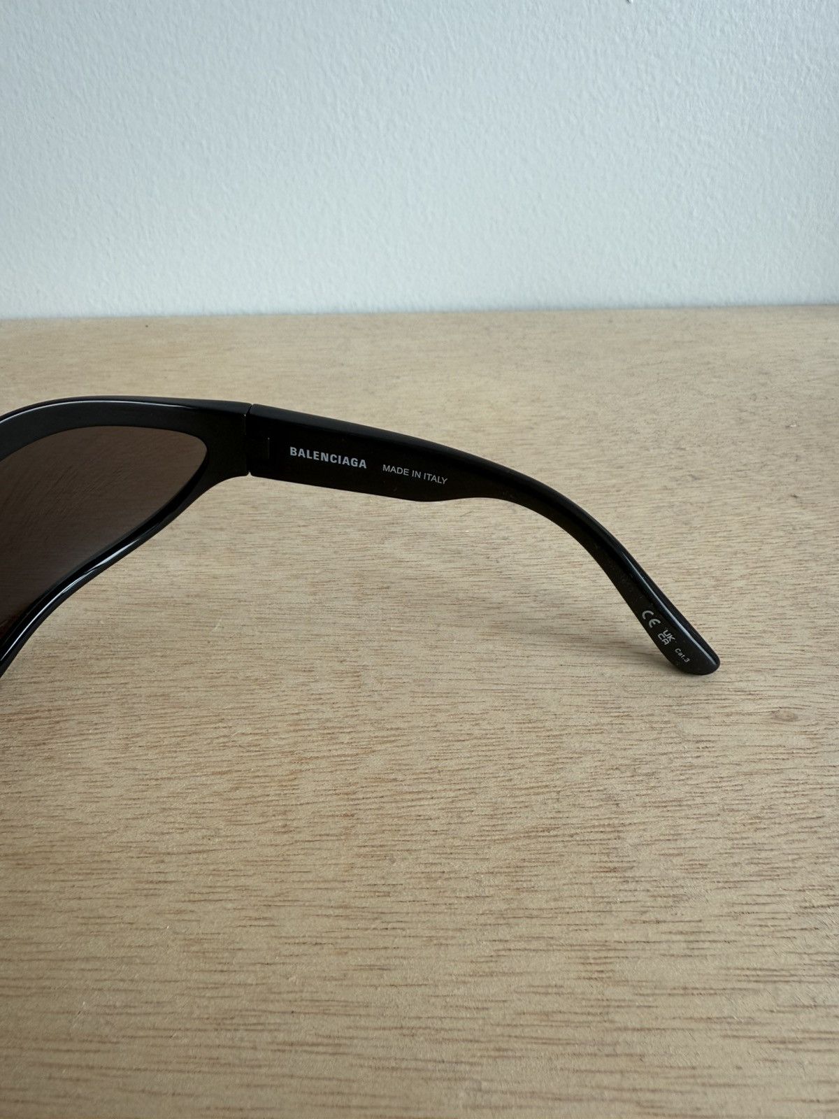 Balenciaga Balenciaga Fennec Oval Sunglasses Size ONE SIZE - 3 Thumbnail