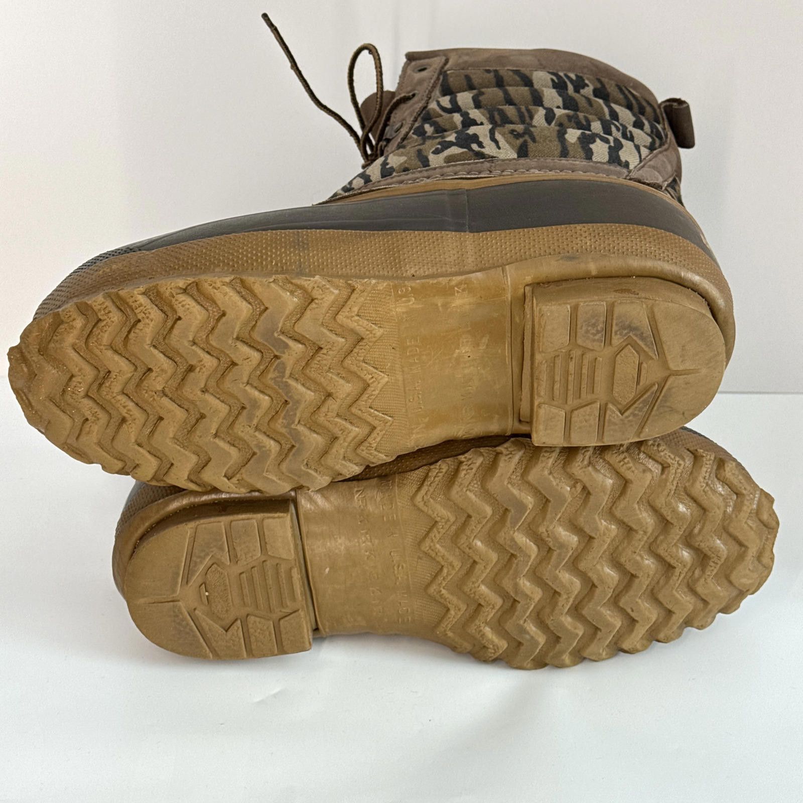 Red Bull Red Ball Boundary Camo Duck Boots Insulated Sz 11 Size US 11 / EU 44 - 3 Thumbnail