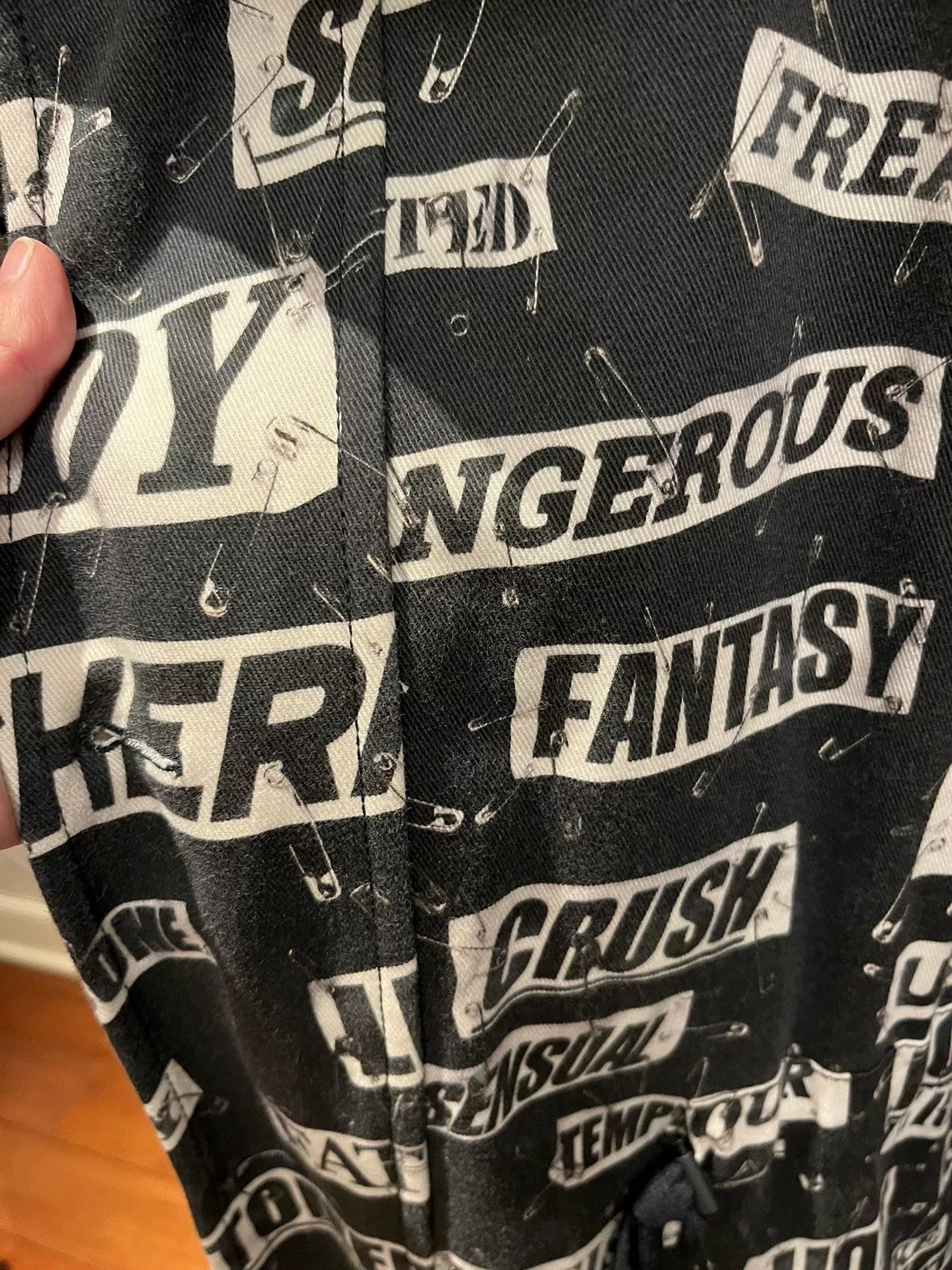 Moschino Moschino Slogan Print Parka Coat Size US S / EU 44-46 / 1 - 9 Thumbnail