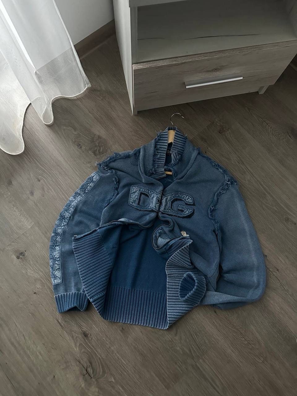Dolce & Gabbana × Vintage Vintage Dolce&Gabbana Blue Full Zip Hoodie Center Logo Size US M / EU 48-50 / 2 - 8 Thumbnail