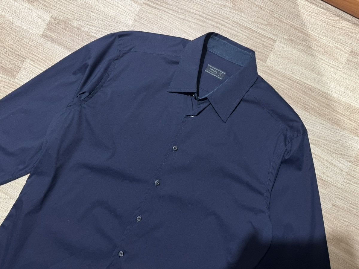 Prada Prada vintage formal shirt 43/17 Size US XL / EU 56 / 4 - 3 Thumbnail