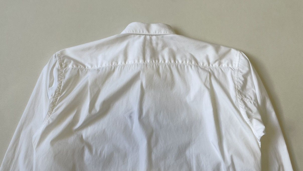 Comme des Garcons ‘Scar Stitch Cross Panelled’ White Shirt Size US L / EU 52-54 / 3 - 15 Thumbnail