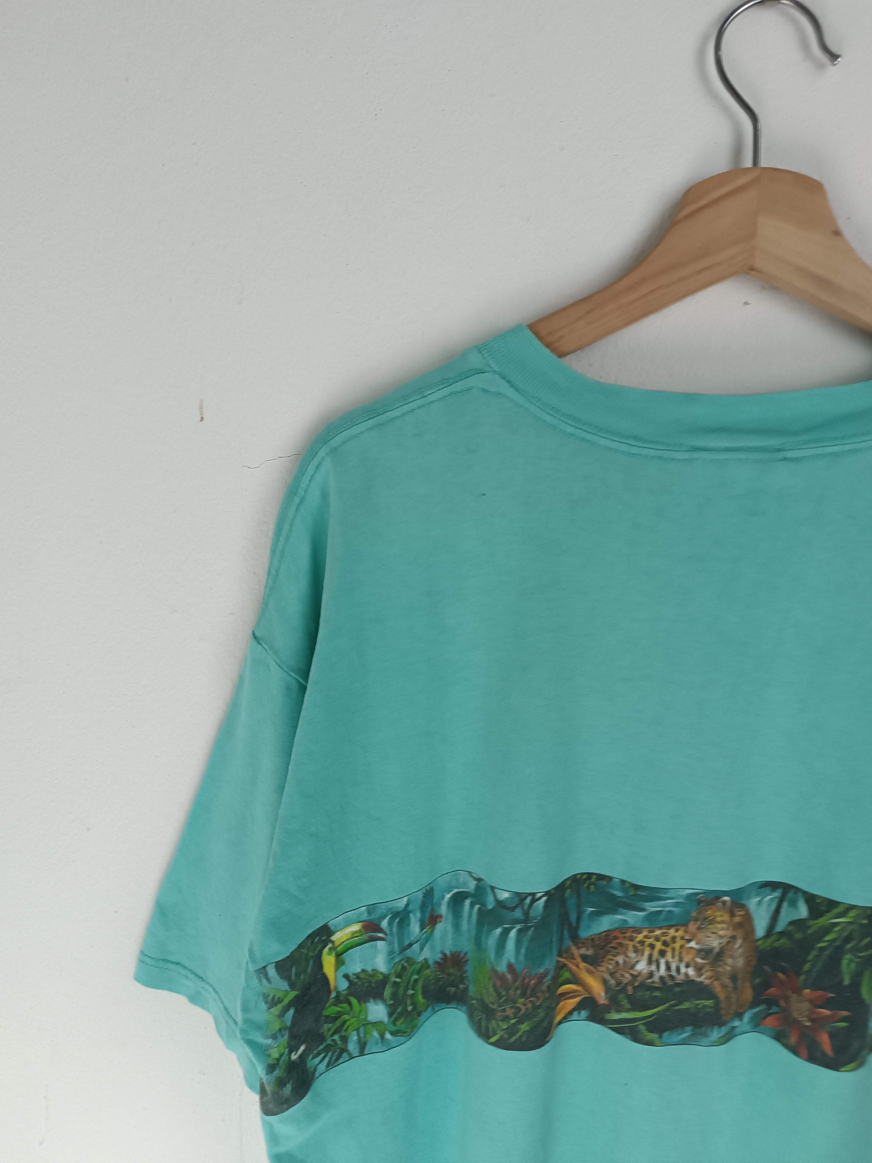 Habitat VINTAGE 90'S HABITAT RAINFOREST ANIMAL TIGER SINGLE STITCH Size US L / EU 52-54 / 3 - 14 Thumbnail