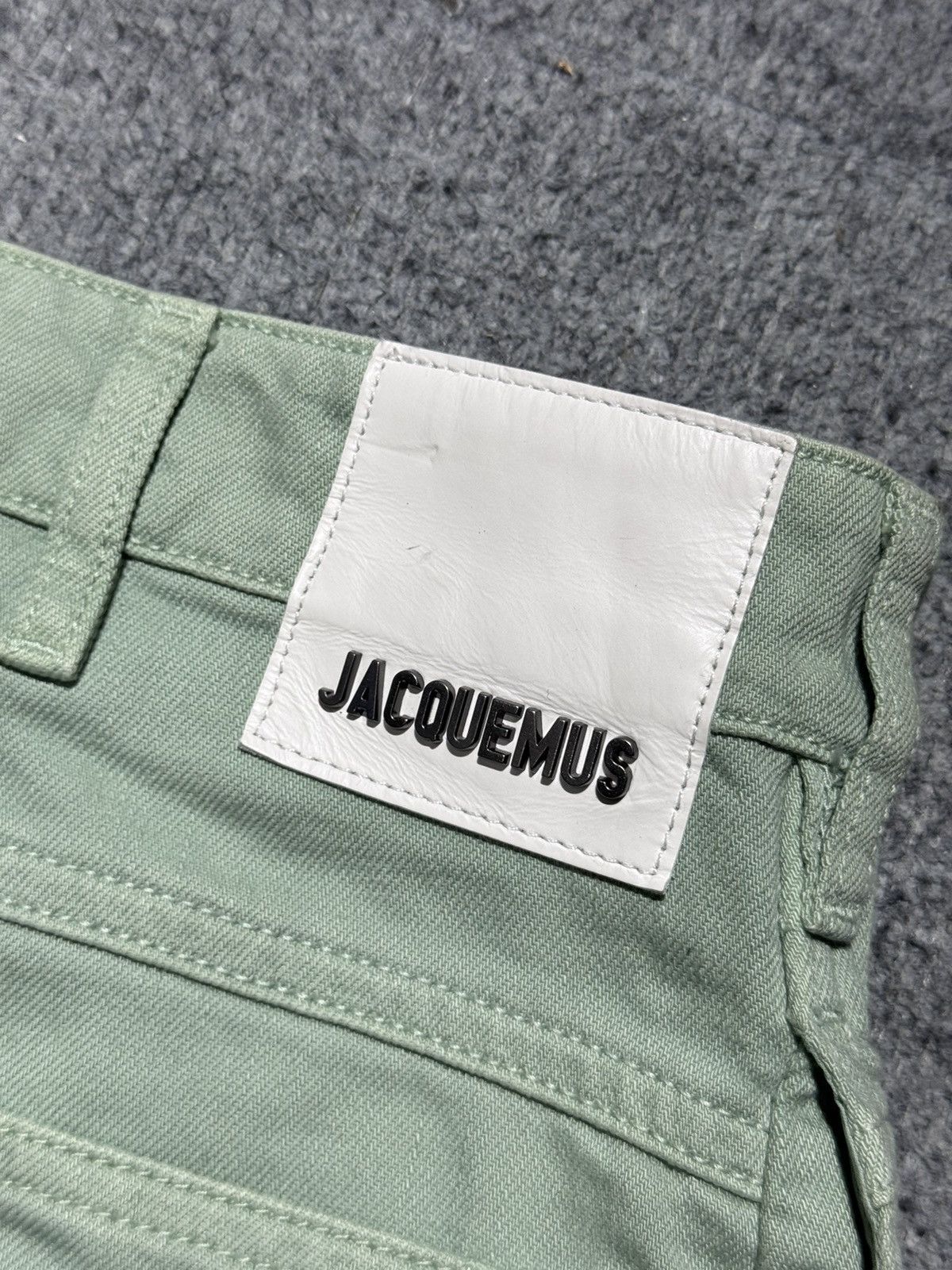 Jacquemus Jacquemus Double Knee Pants Green Size US 30 / EU 46 - 10 Thumbnail