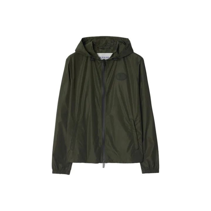 Burberry Burberry SS25 Hooded Zip Jacket for Men Size US L / EU 52-54 / 3 - 1 Thumbnail