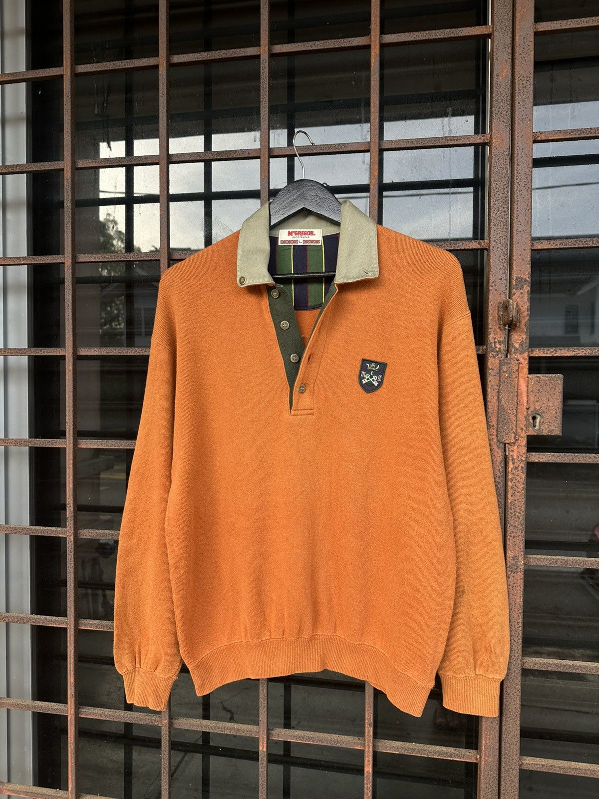 Vintage 👹Vintage Mc.Gregor Botton Down Long Sleeves Jacket Size US M / EU 48-50 / 2 - 1 Thumbnail