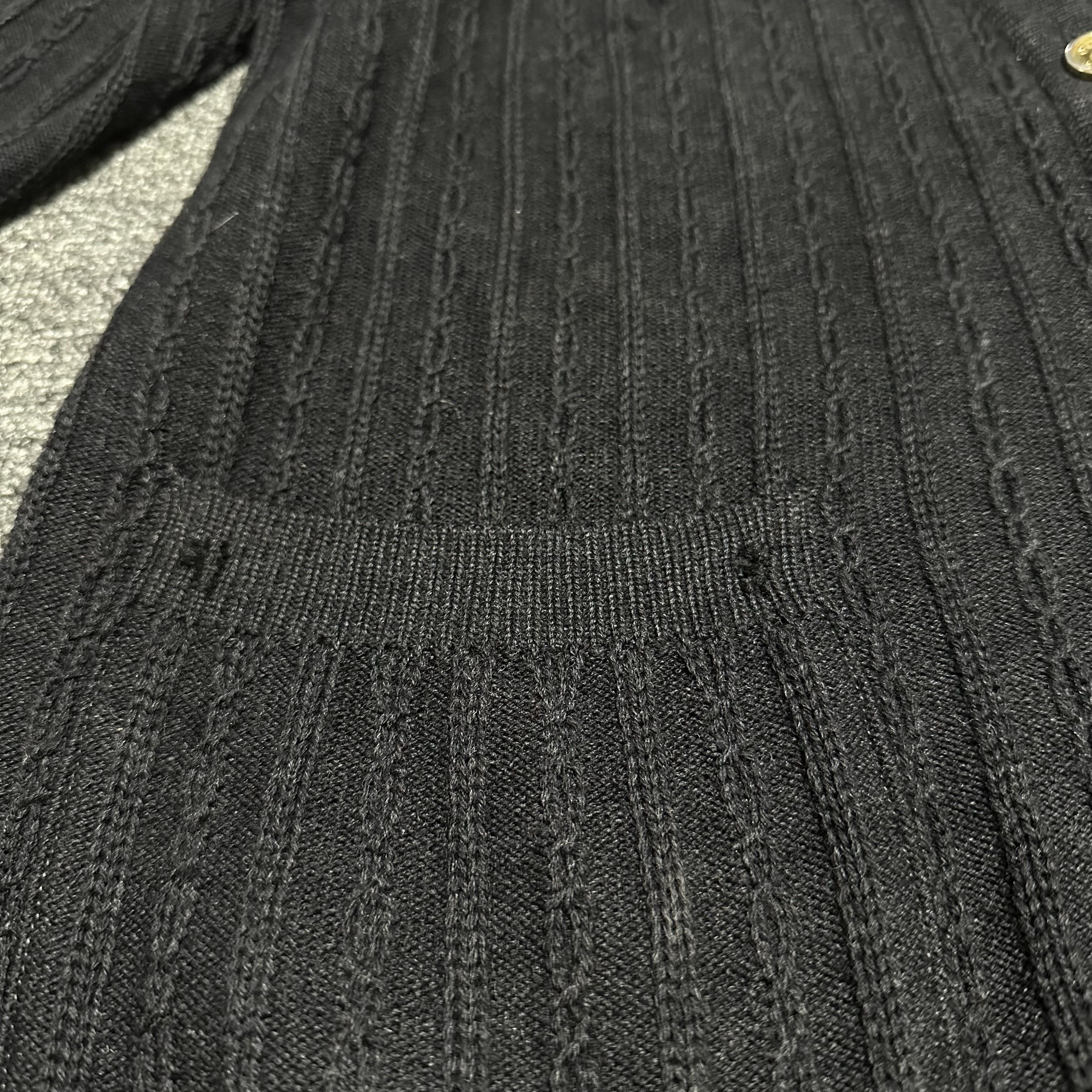 Celine × Vintage Vintage Celine Knitwear Cardigan Size M / US 6-8 / IT 42-44 - 9 Thumbnail