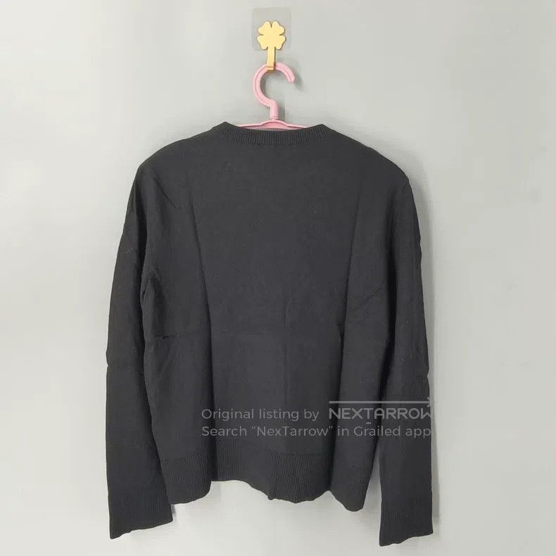 Givenchy Givenchy Letter Logo Embroidered Woolen Sweater (Men's, Bl Size US XL / EU 56 / 4 - 2 Thumbnail