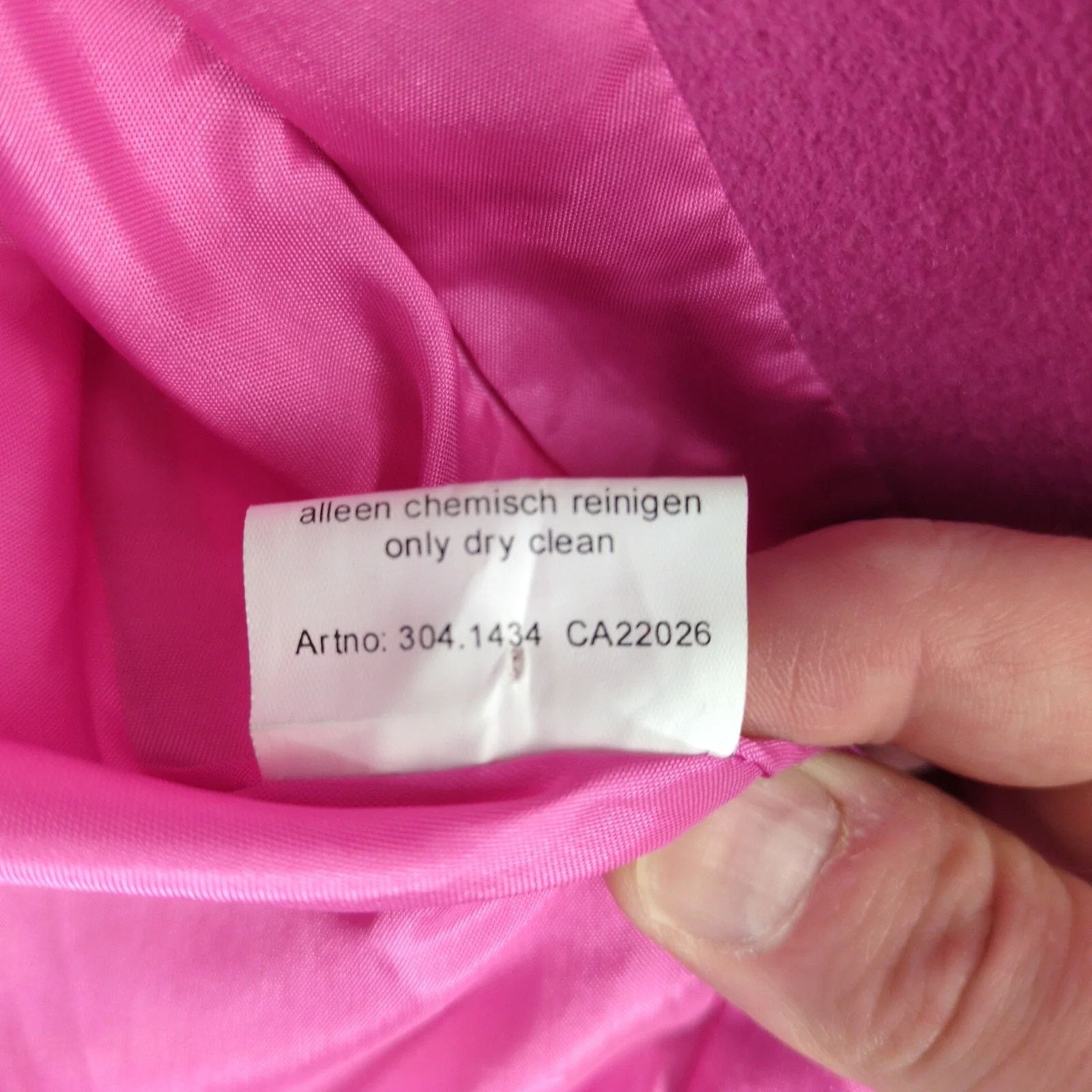 Other Sissy-Boy Dutch Design Pink Wool & Cashmere Blazer Jacket Size M / US 6-8 / IT 42-44 - 9 Thumbnail