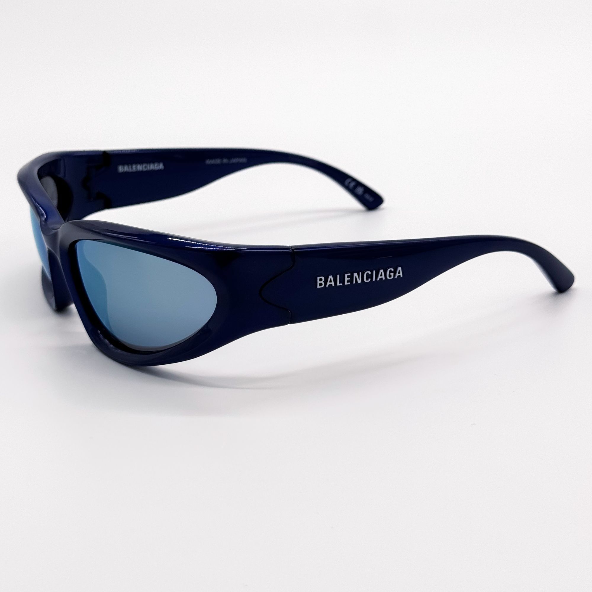 Balenciaga NEW BALENCIAGA BB0157S 009 SUNGLASSES BLUE UNISEX EYEWEAR BA Size ONE SIZE - 7 Thumbnail