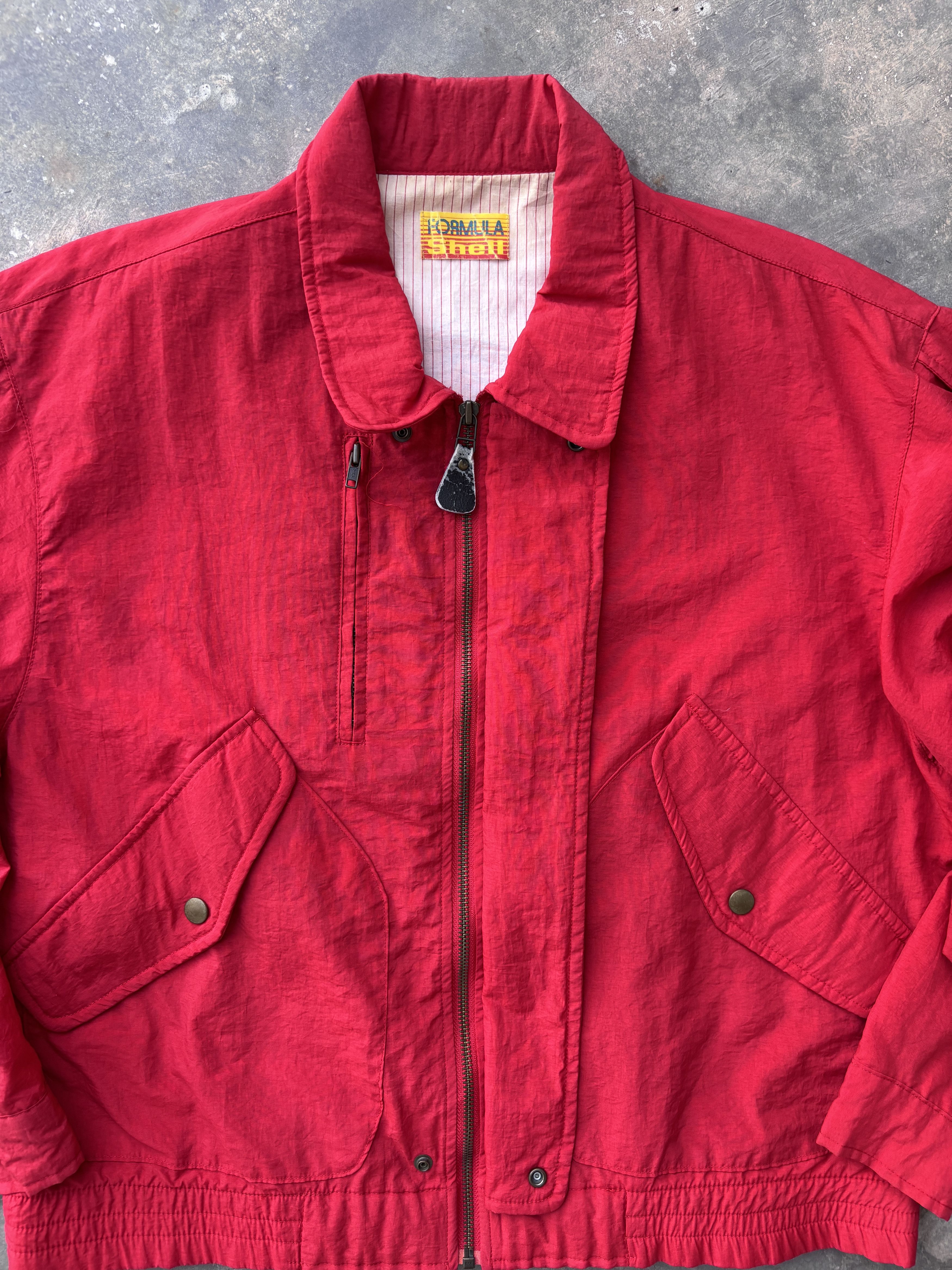 Formula 1 Formula 1 Shell Rare Vintage Red Motorsport Racing Jacket Size US M / EU 48-50 / 2 - 4 Thumbnail
