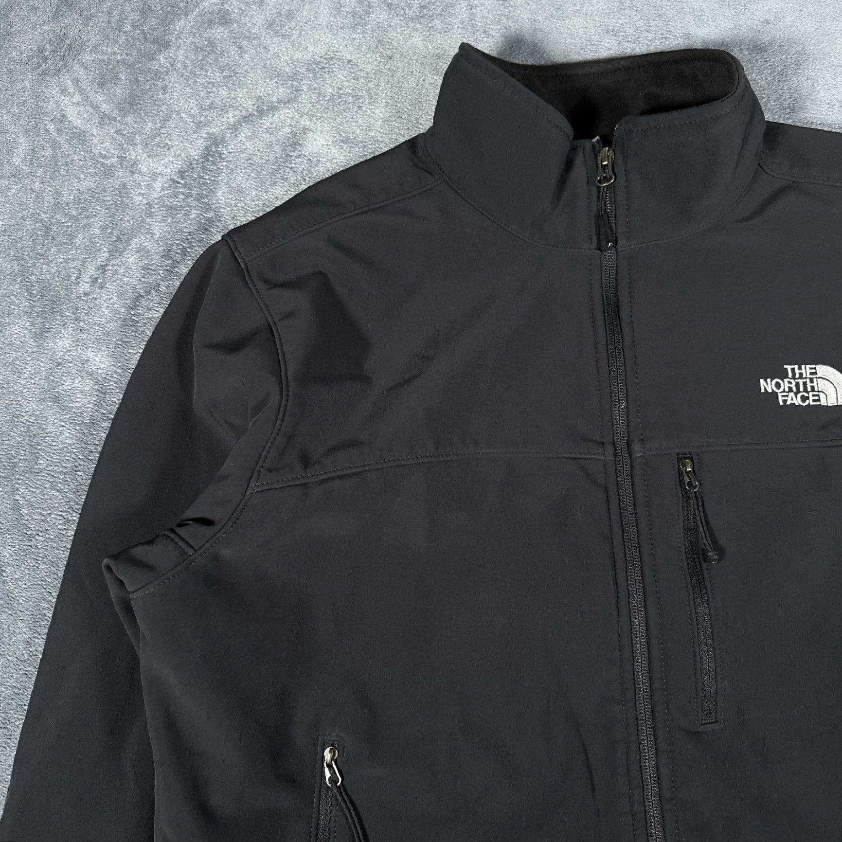 The North Face The North Face Apex Bionic Jacket Mens Large Black TNF Soft Shell C757 Size US L / EU 52-54 / 3 - 5 Thumbnail