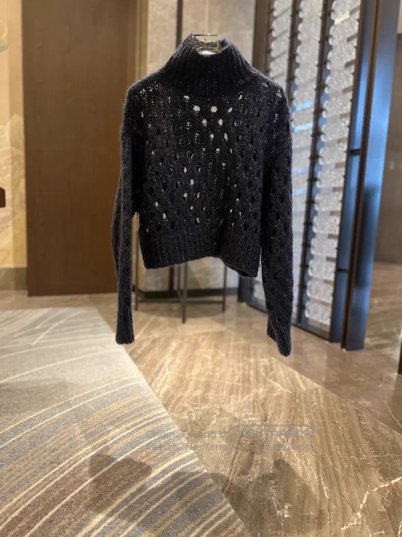Brunello Cucinelli Brunello Cucinelli Sequin Sweater Size XS / US 0-2 / IT 36-38 - 1 Thumbnail