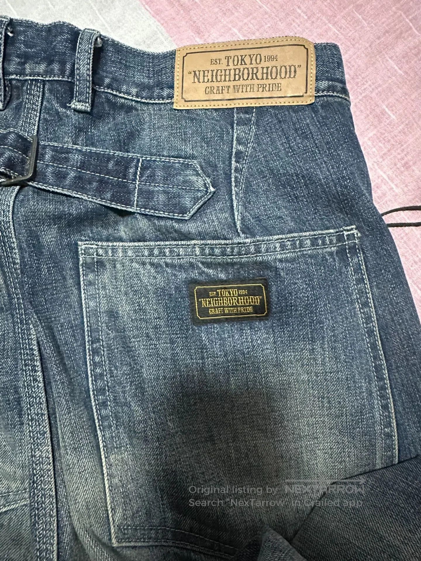 Neighborhood Neighborhood 19AW Utility Washed Jeans. Size US 32 / EU 48 - 3 Thumbnail