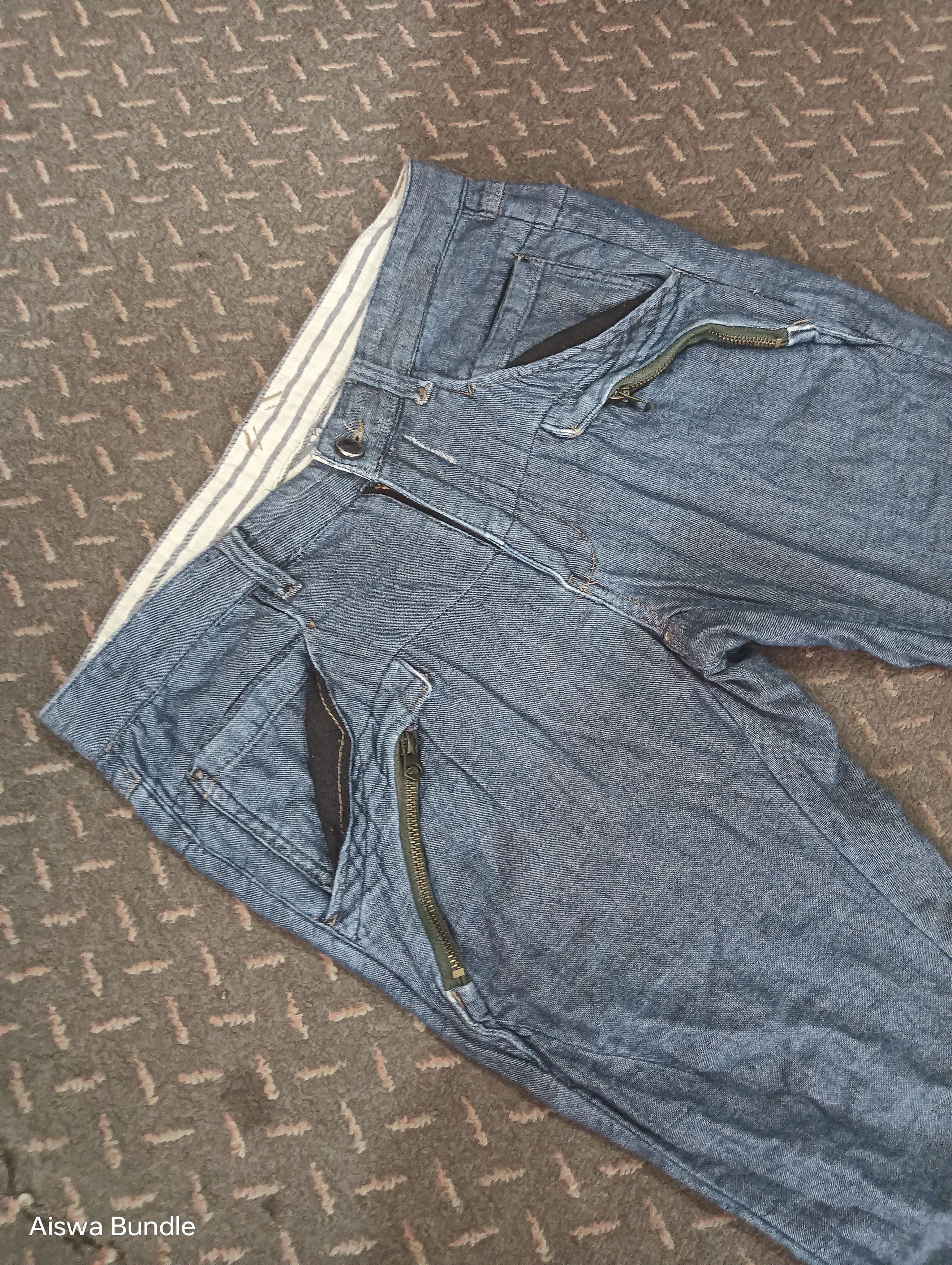 Japanese Brand PPFM JEANS PUNK STYLE Size US 34 / EU 50 - 8 Thumbnail