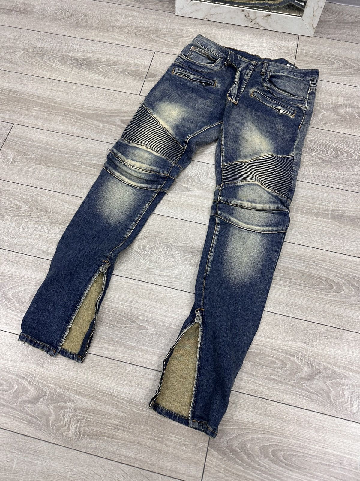 Hysteric Glamour MNML Y2K Avantgarde Skinny Jeans Opium Style Size US 30 / EU 46 - 3 Thumbnail