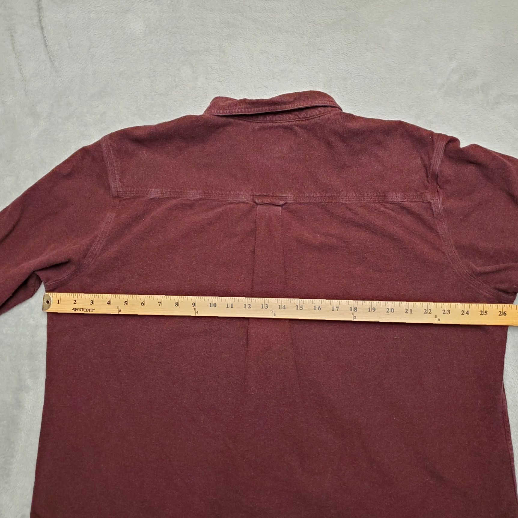 Vintage Woolrich Shirt Mens XL Red Chamois Soft Thick Flannel Outdoor Cabin Button-Up Long Sleeve Casual 80s Mens Size US XL / EU 56 / 4 - 6 Thumbnail