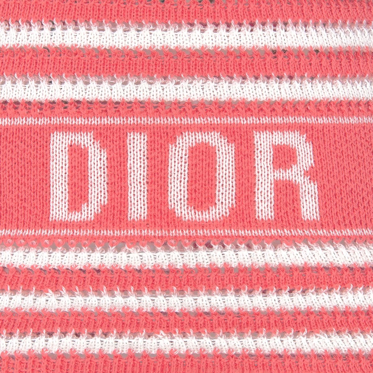 Dior o1bcso1str0226 Size:OS/Small Brim Cloche in Pink/White Size ONE SIZE - 5 Thumbnail