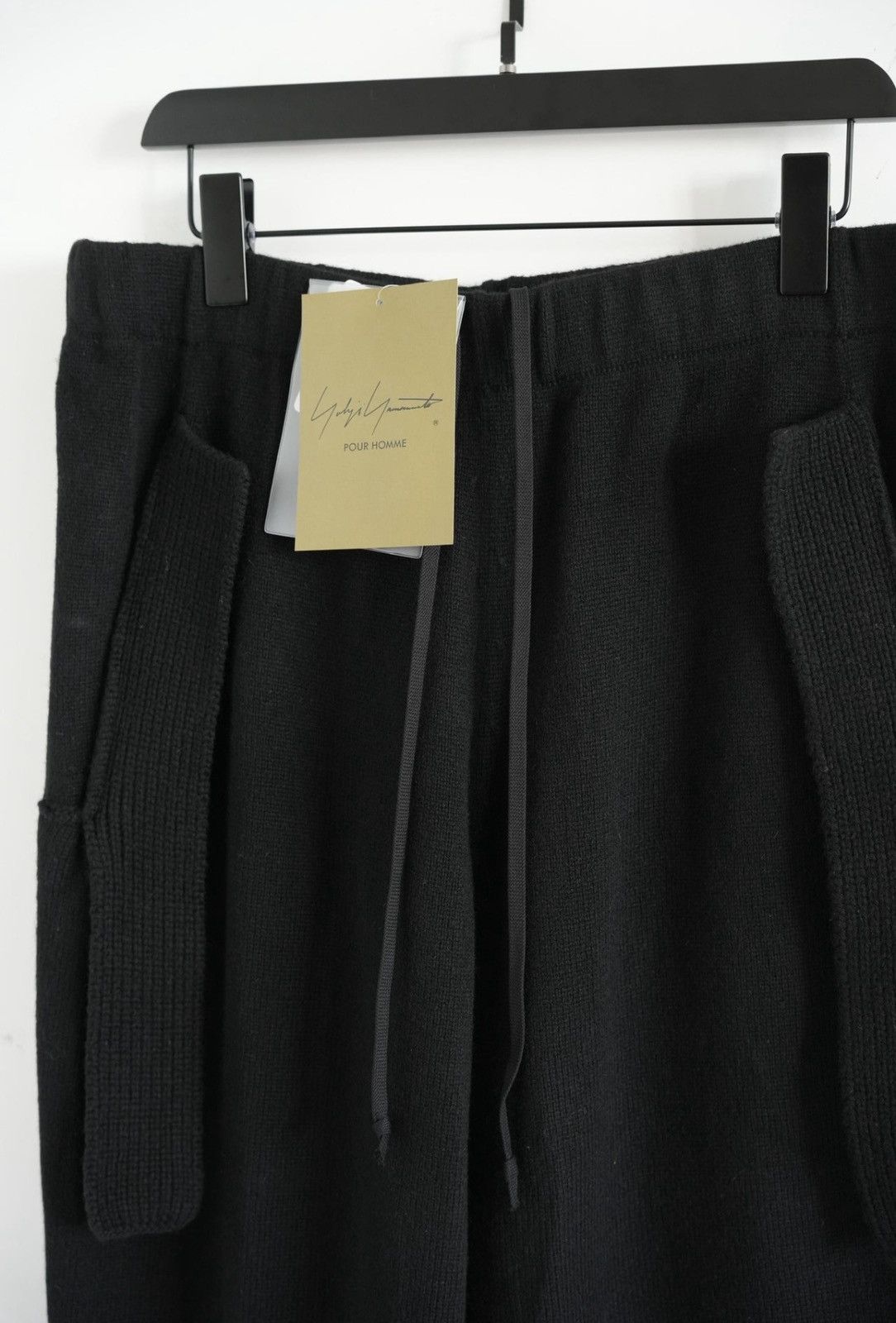 Yohji Yamamoto Yohji Yamamoto 24AW Wool Knit Sweatpants Size US 33 - 3 Thumbnail