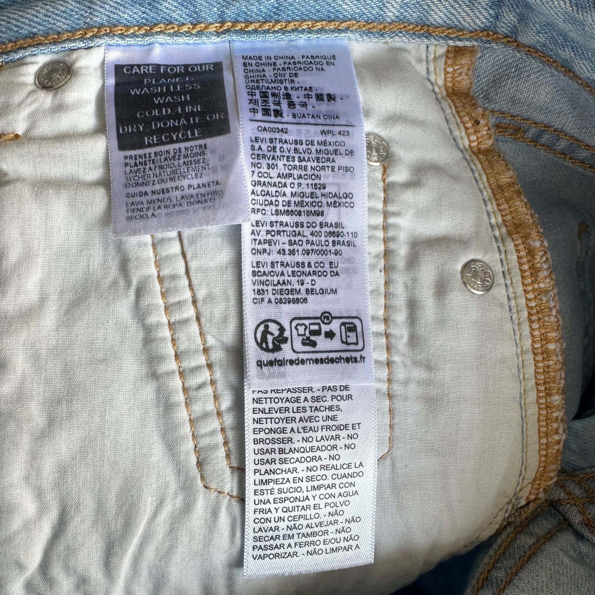 Levi's ⭐LEVI'S Revolve Women's Ankle Column Denim Maxi Skirt Sz 26 Size 26" / US 2 / IT 38 - 11 Thumbnail