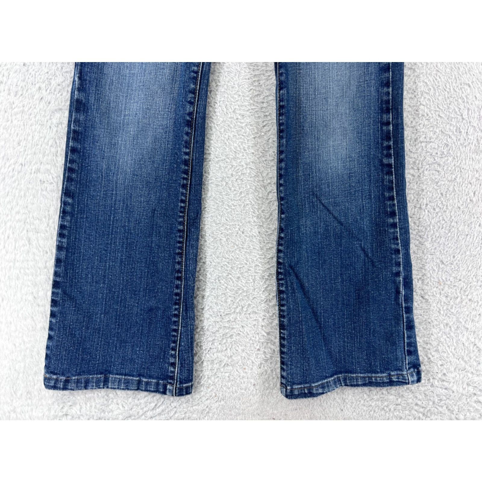 DKNY DKNY Jeans Womens 4 Denim Flared Stretch 5-Pocket 28in Inseam Blue Adult Regular Mid Rise Womens - 90s/Classic American Theme Size 27" / US 4 / IT 40 - 5 Thumbnail