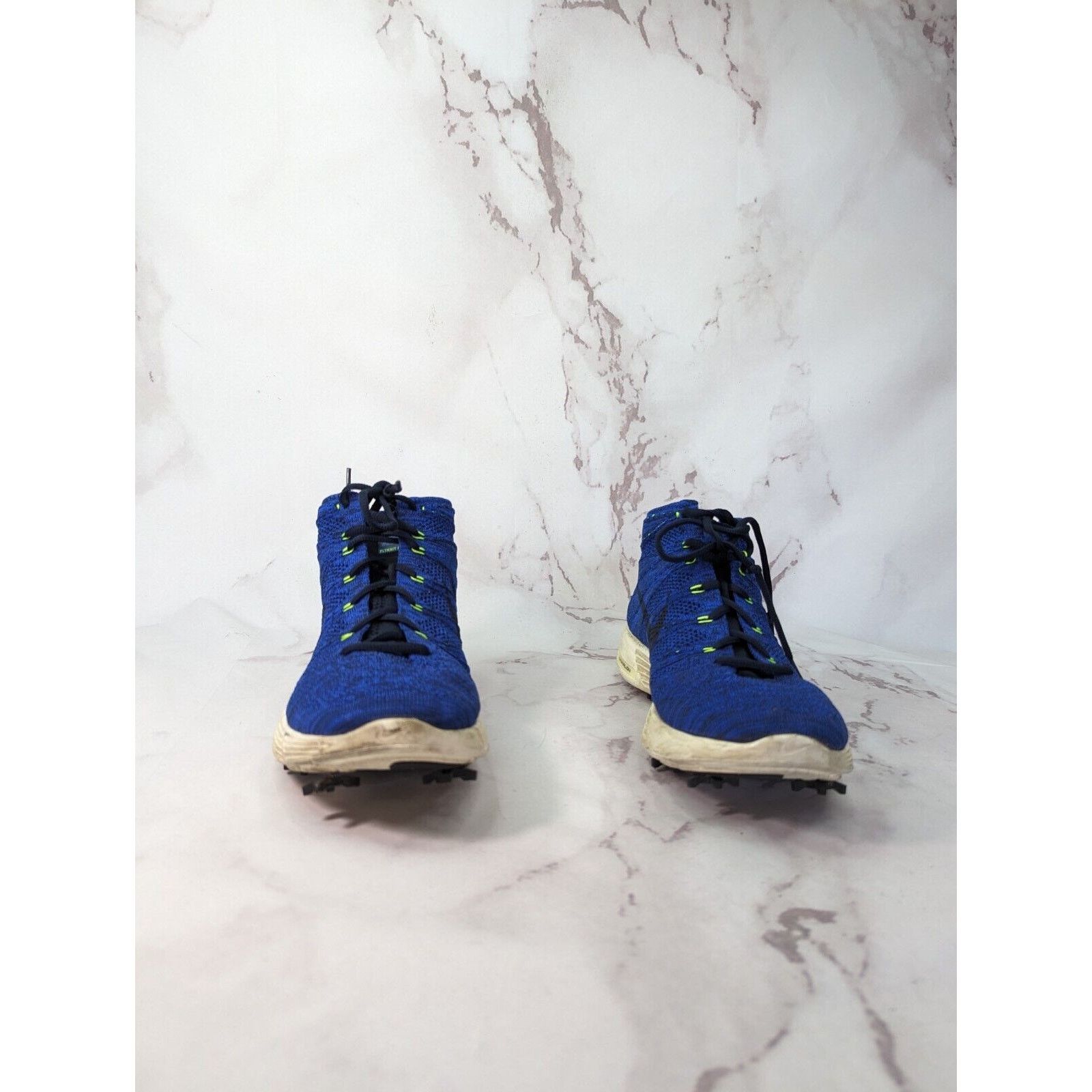 Nike Nike Shoes Mens 13 Lunar Flyknit Chukka Blue Black Mid Size US 13 / EU 46 - 2 Thumbnail