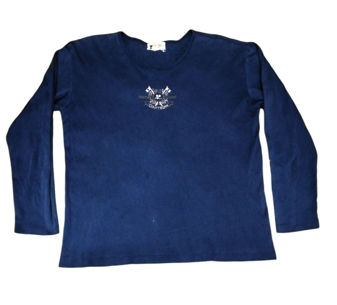 Courreges Long sleeve couture Future Shirt