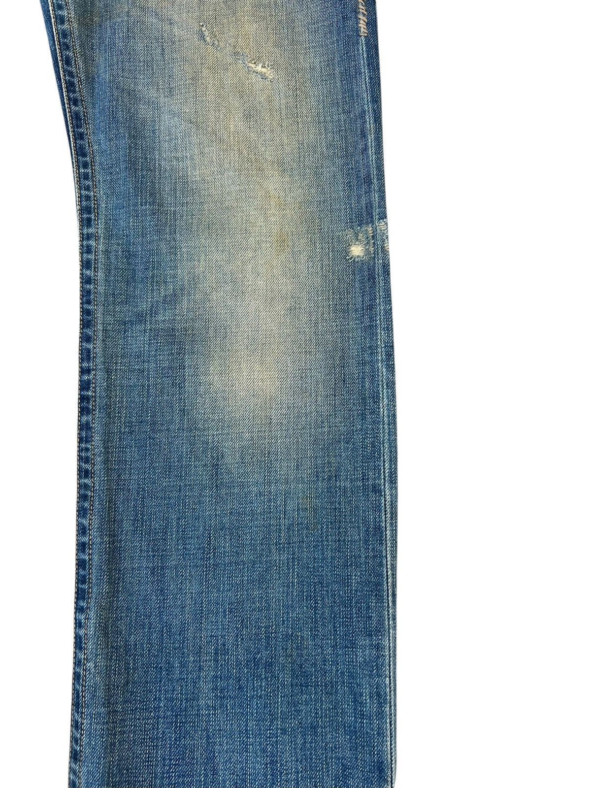 Vintage Mud Wash Dirty Denim Vintage Seal Kay Rips Distress Jeans Size US 28 / EU 44 - 12 Thumbnail