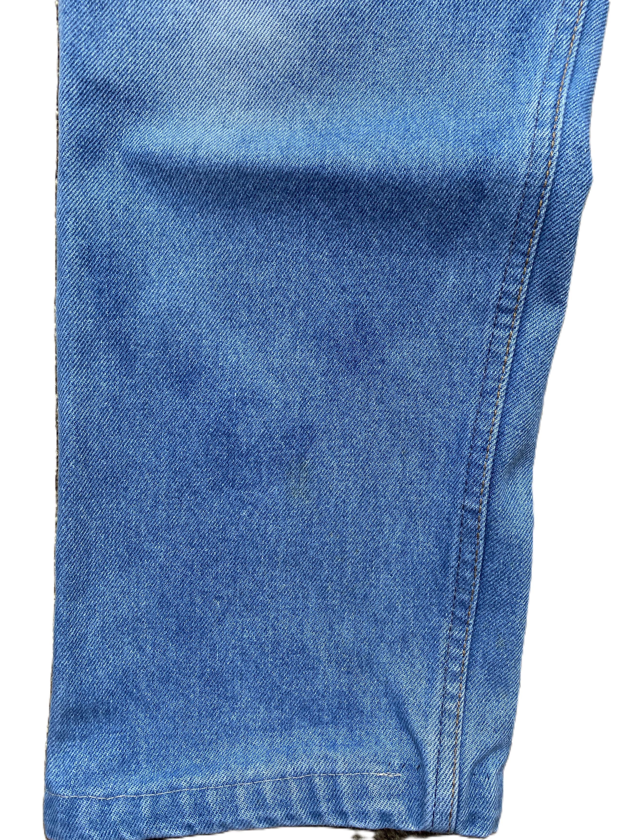 Levi's Vintage 80s Levis Orange Tab Jeans Light Wash 34 Size US 34 / EU 50 - 4 Thumbnail