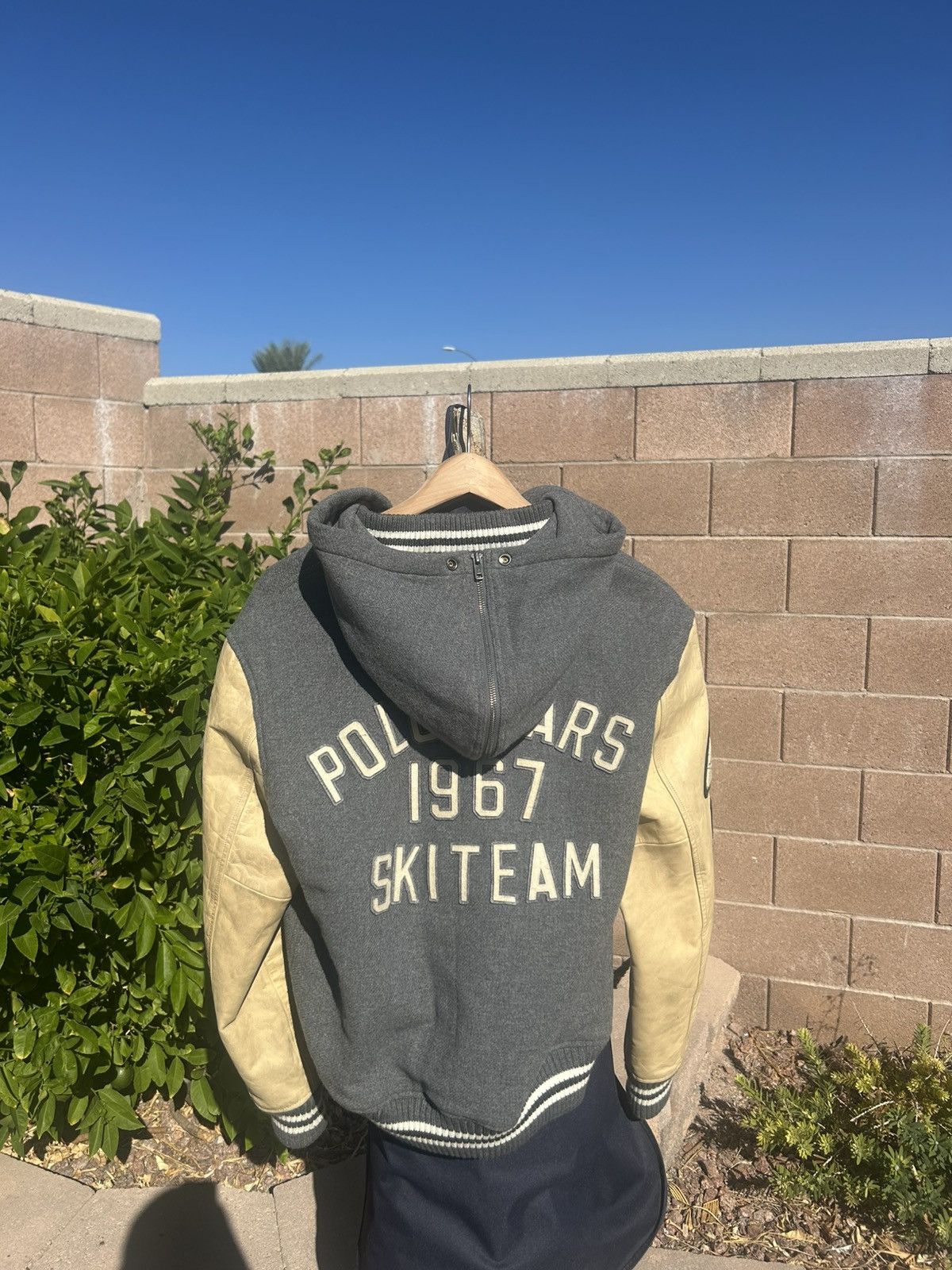 Polo Ralph Lauren Polo Ralph Lauren Bears 1967 Ski Team Letterman Jacket Size US M / EU 48-50 / 2 - 3 Thumbnail