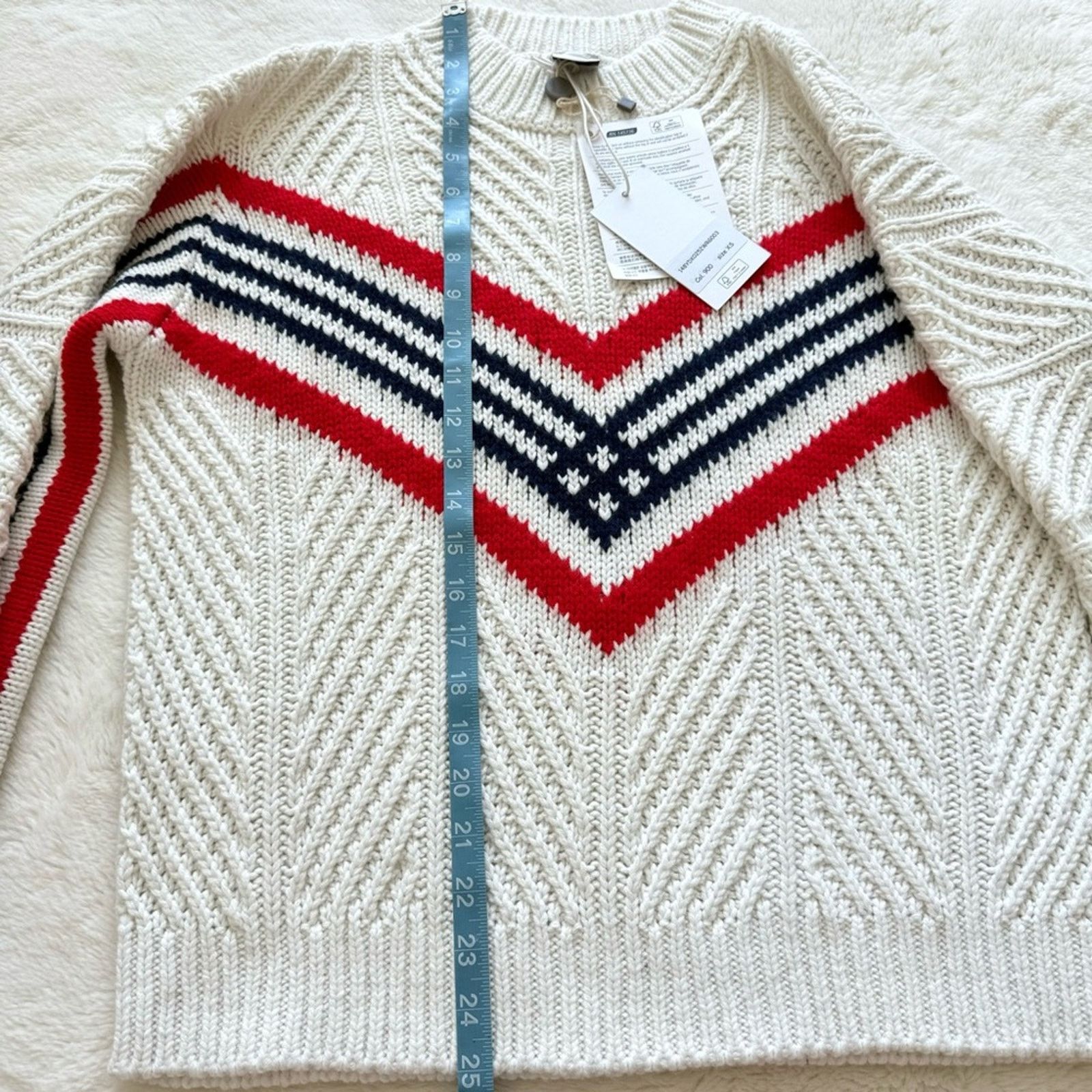 8 by YOOX NWT! 8 by Yoox Organic Jacquard Sweater, Size XS, MSRP. $228 Size XS / US 0-2 / IT 36-38 - 9 Thumbnail