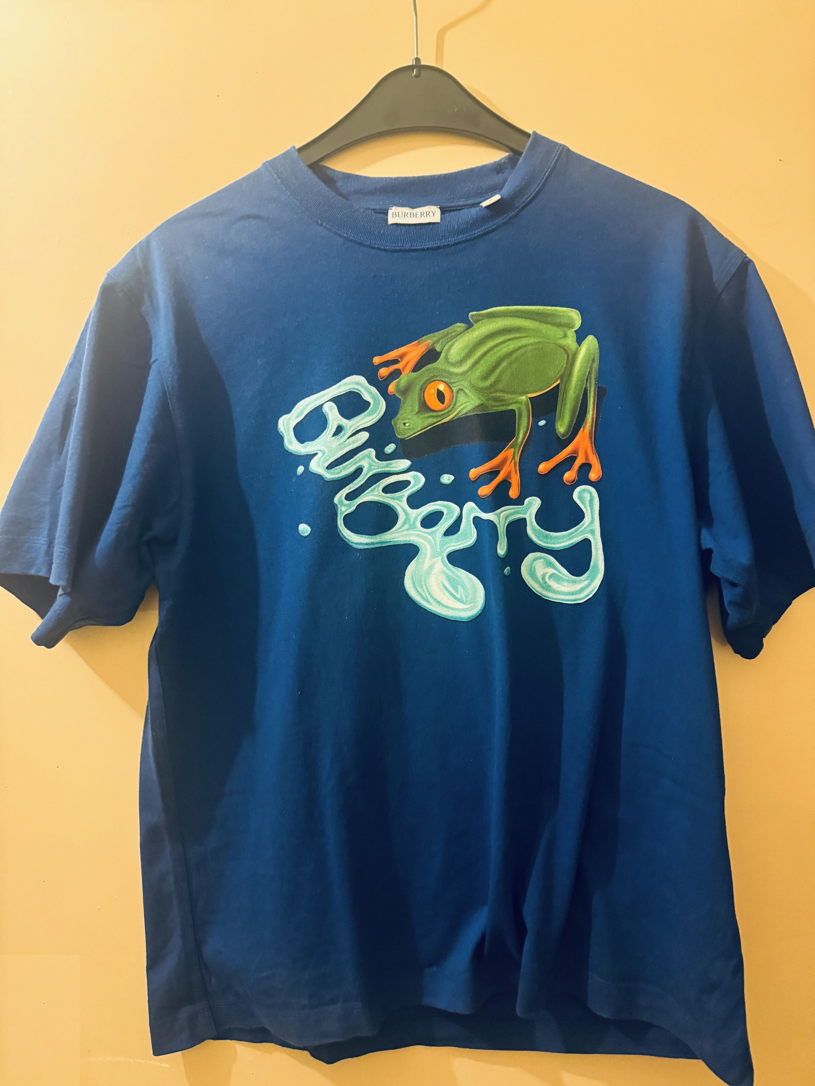 Burberry Frog Cotton T-shirt Size US M / EU 48-50 / 2 - 1 Thumbnail