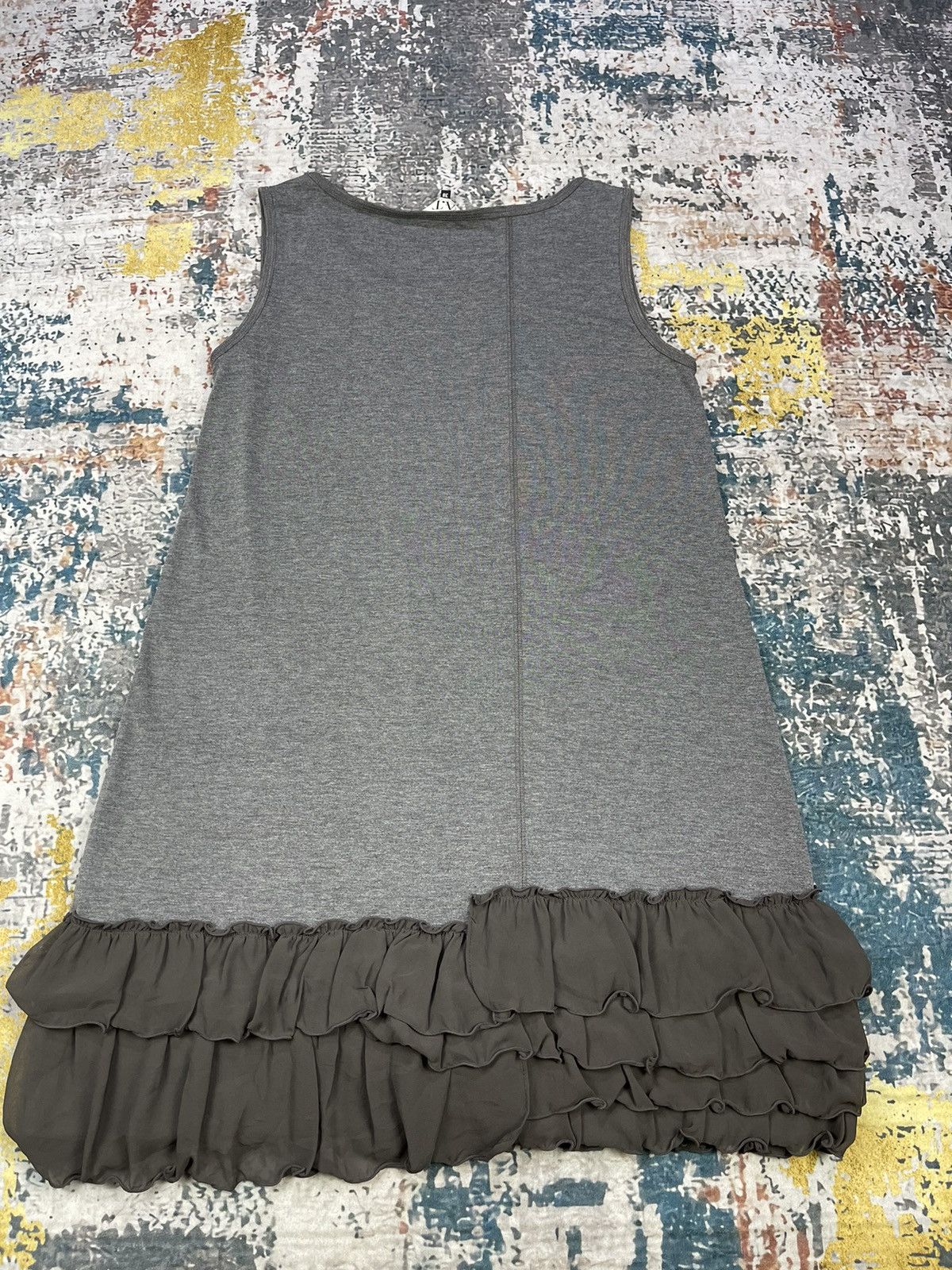 ATSURO TAYAMA Atsuro Tayama Sleeveless Tank Ruffles Dress Size XS / US 0-2 / IT 36-38 - 3 Thumbnail