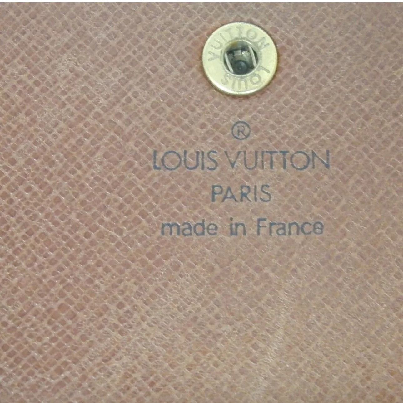 Authentic Louis Vuitton Monogram Portefeuille Sarah M61734