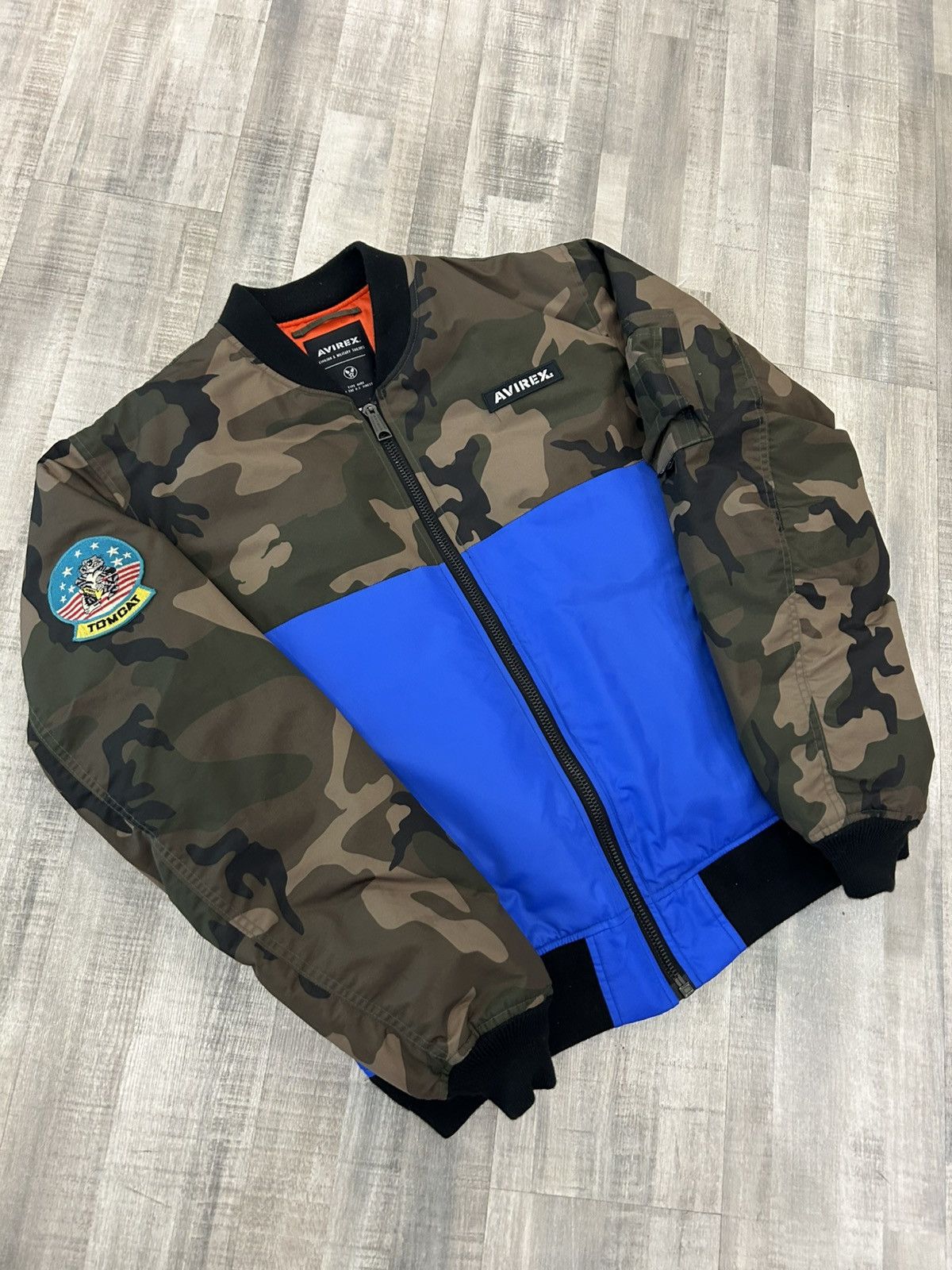 Avirex Avirex MA-1 Bomber Jacket Size US XXL / EU 58 / 5 - 2 Thumbnail