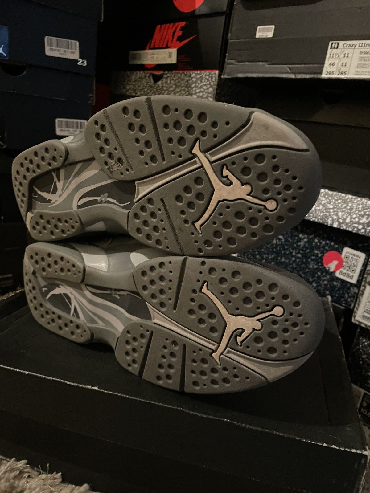 Jordan Brand Jordan 8 Cool Grey Size US 8.5 / EU 41-42 - 8 Thumbnail