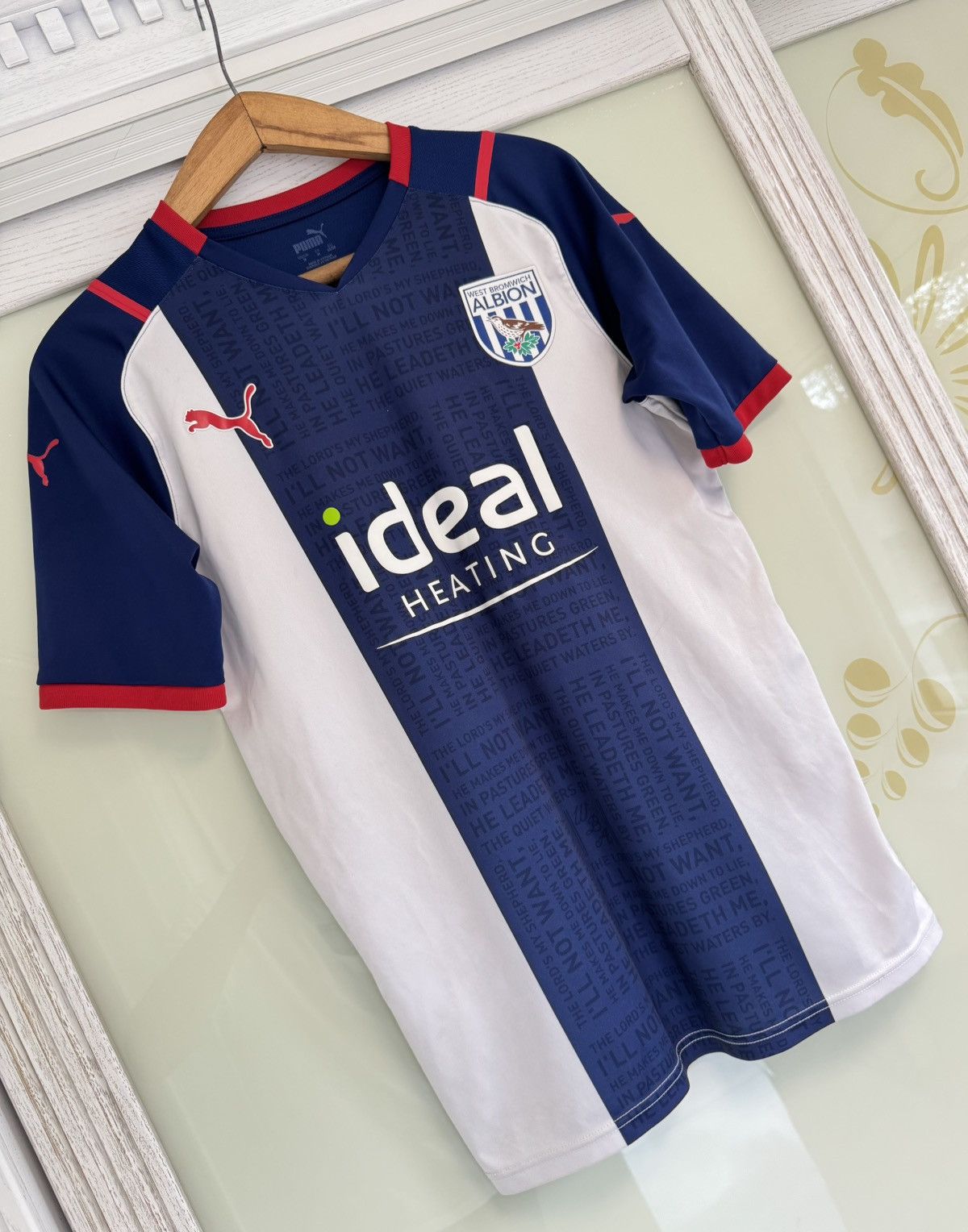 Puma Mowatt #27 West Bromwich Albion 2021-2022 Home Soccer Jersey Size US M / EU 48-50 / 2 - 6 Thumbnail