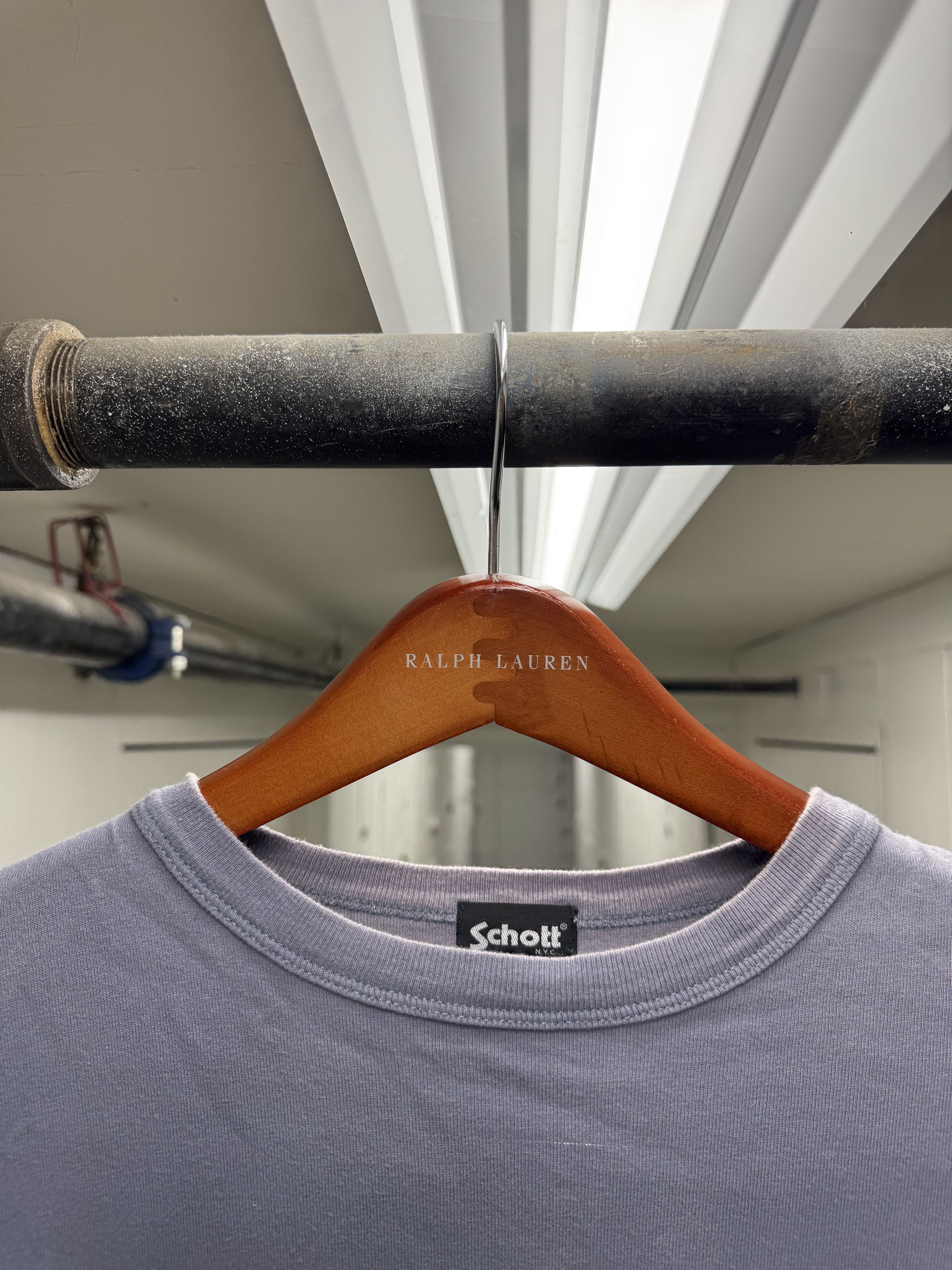 Schott Schott NYC Leather Factory Aged Pinup Girl Tee Japanese Tag Size US M / EU 48-50 / 2 - 4 Thumbnail