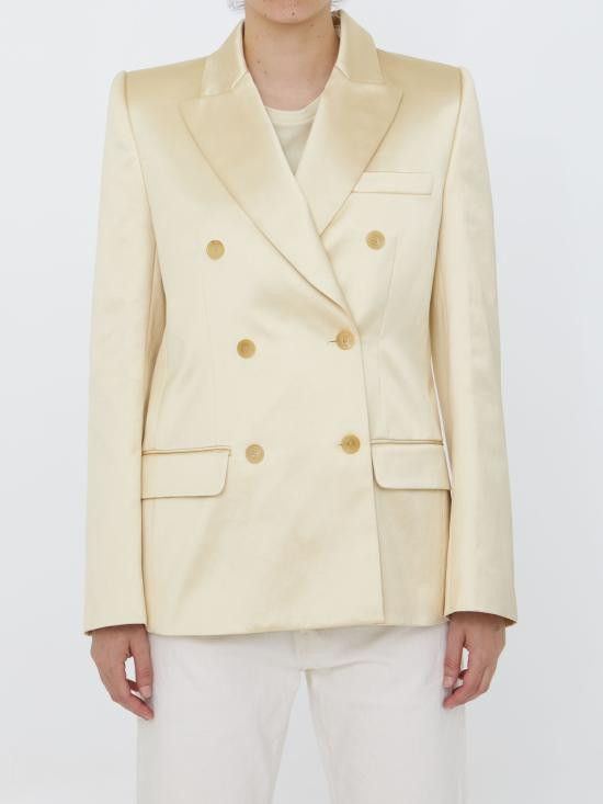 KHAITE KHAITE Women Jackets 6100162 BEIGE Size S / US 4 / IT 40 - 1 Thumbnail