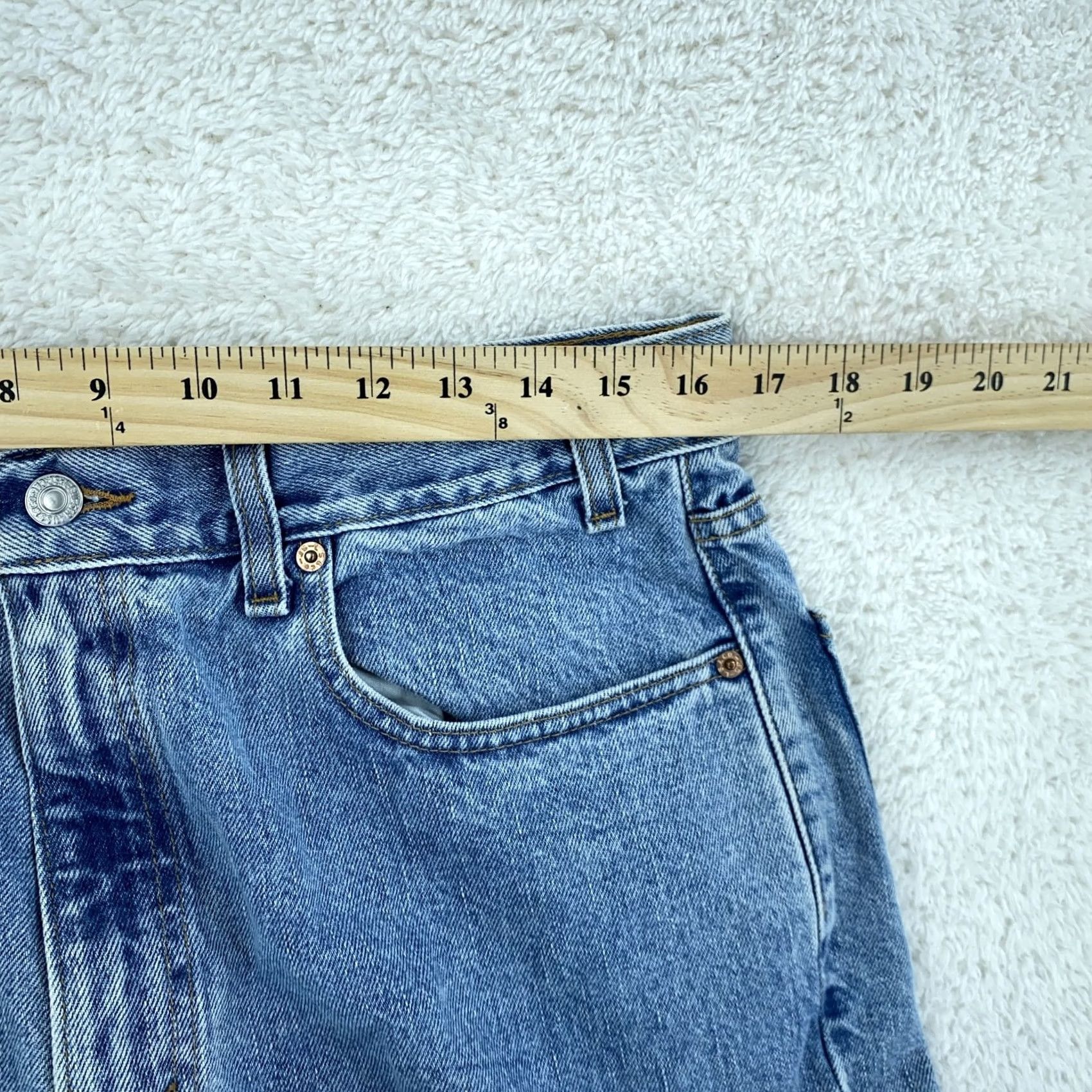 Levi's Vintage Levi's 550 Relaxed Fit Jeans Mens Blue Tapered Leg Denim Actual 33x29 Size US 33 - 6 Thumbnail