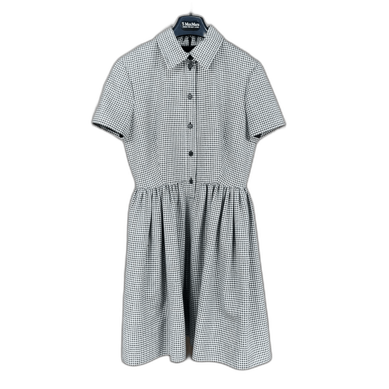 Dior Dior Black and White Check Dress Size 38 Size M / US 6-8 / IT 42-44 - 1 Thumbnail