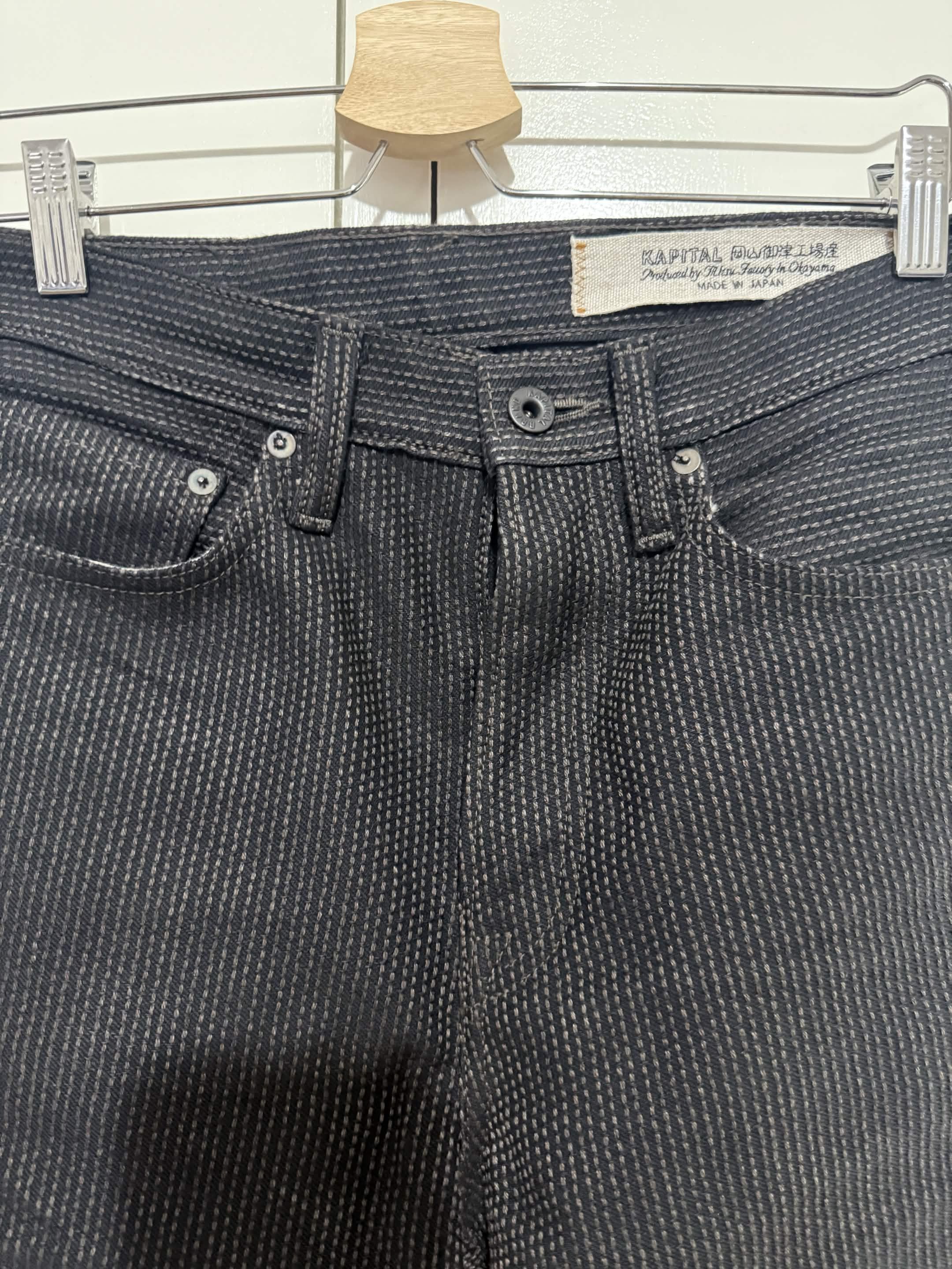 Kapital KAPITAL CENTURY DENIM 5P MONKEY CISCO JEANS MUD/BLACK Size US 32 / EU 48 - 3 Thumbnail