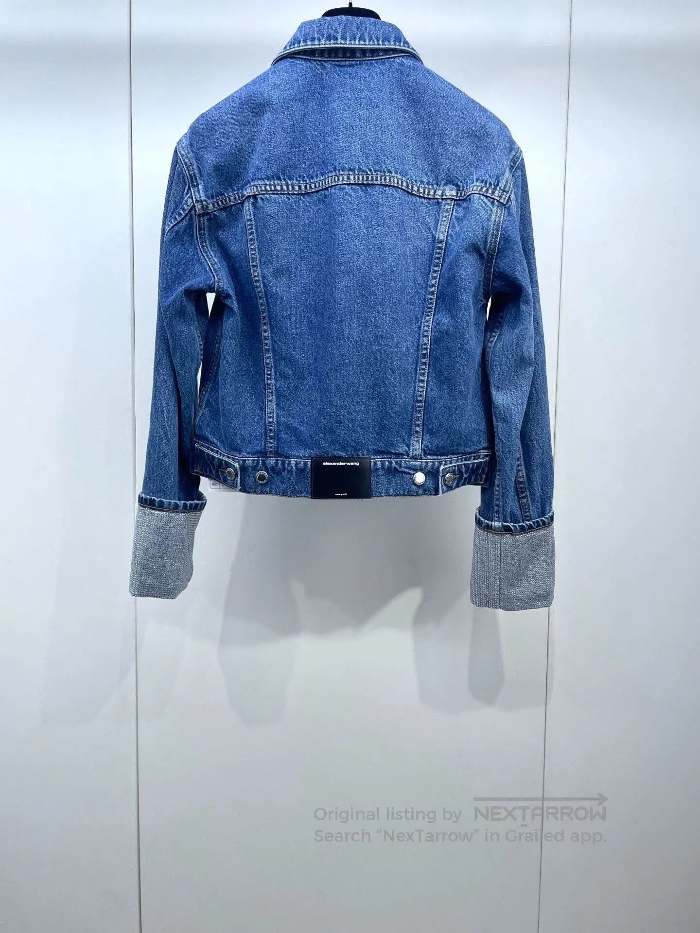Alexander Wang Alexander Wang Rhinestone Denim Jacket. Size XS / US 0-2 / IT 36-38 - 2 Thumbnail