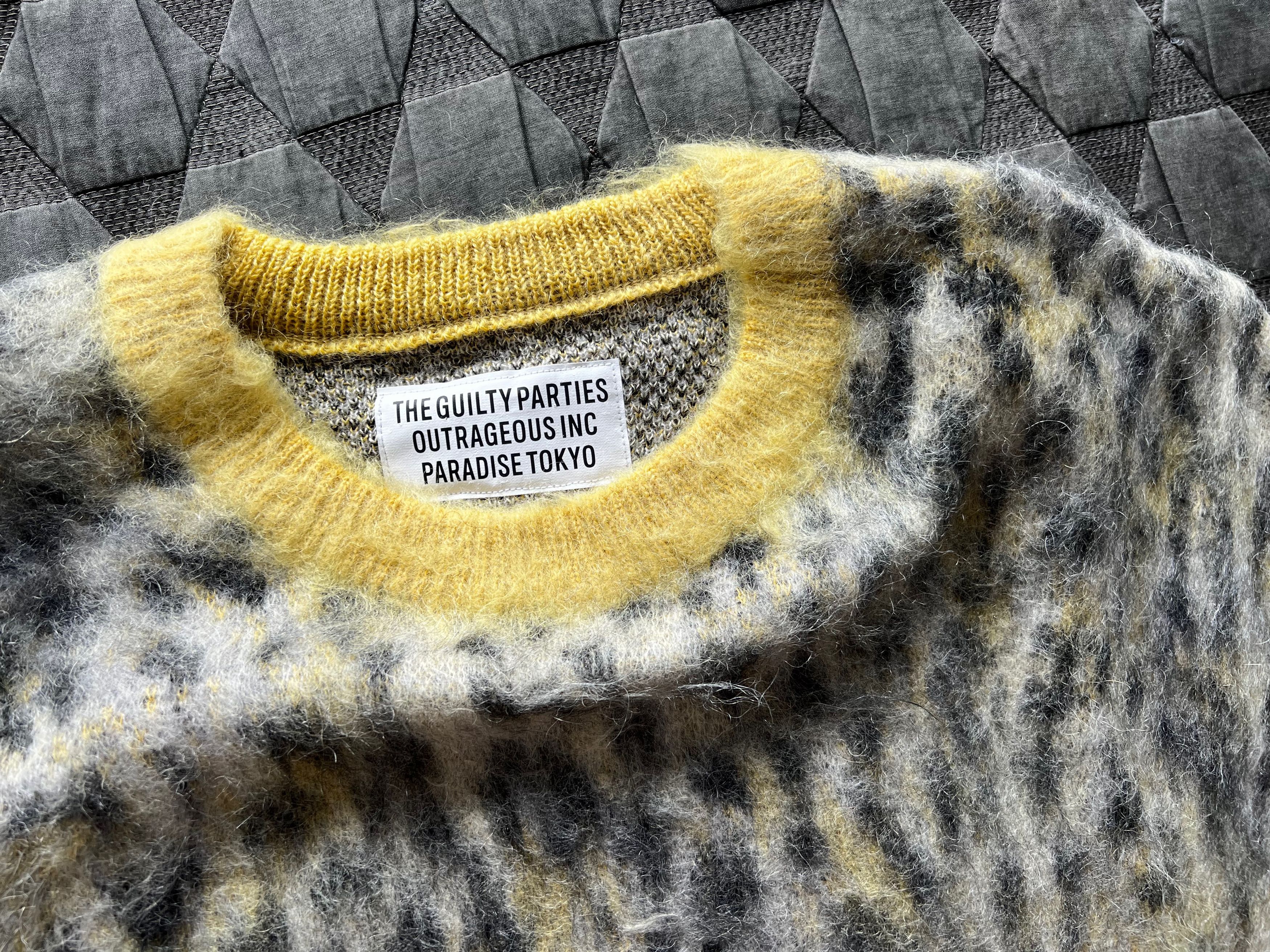 Wacko Maria Wacko Maria Leopard Print Mohair Sweater Size US L / EU 52-54 / 3 - 2 Thumbnail