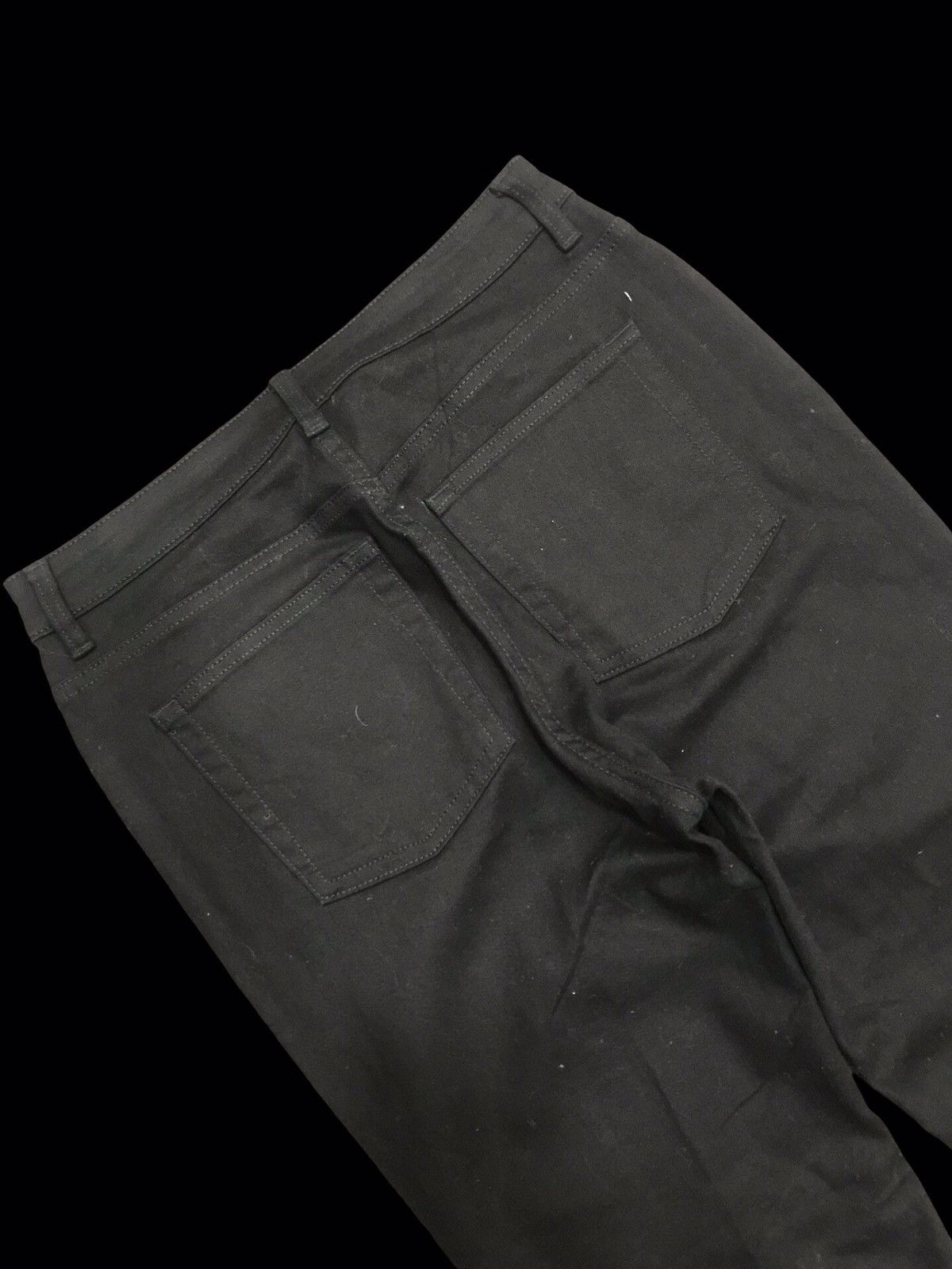 GU 💥FLARE💥GU SUPERBLACK STRETCHABLE FLARE DENIM F95 Size US 29 - 11 Thumbnail