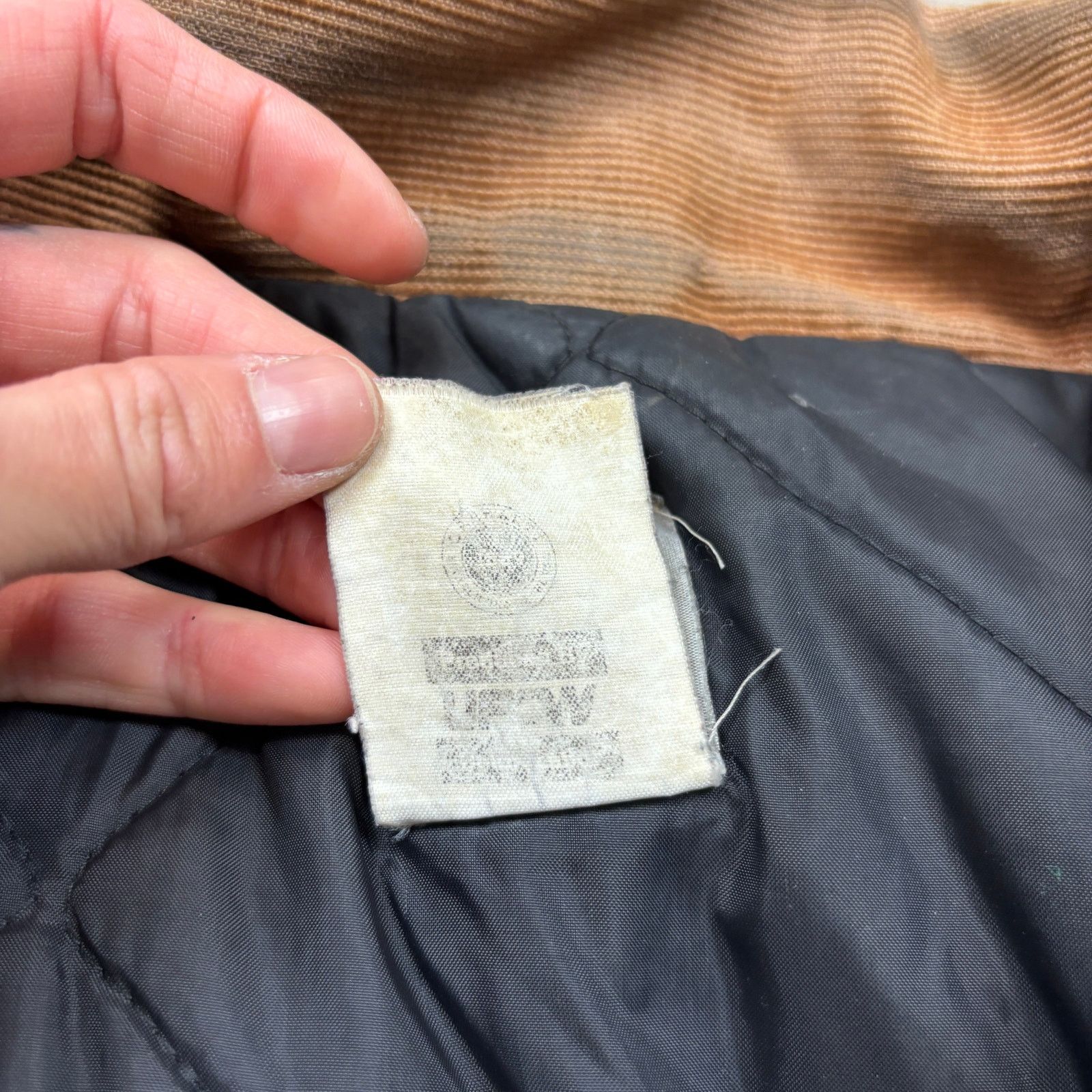 Carhartt × Vintage VTG Carhartt C03 BRN Quilt Lined Duck Canvas Chore Jacket 48 Size US XL / EU 56 / 4 - 6 Thumbnail