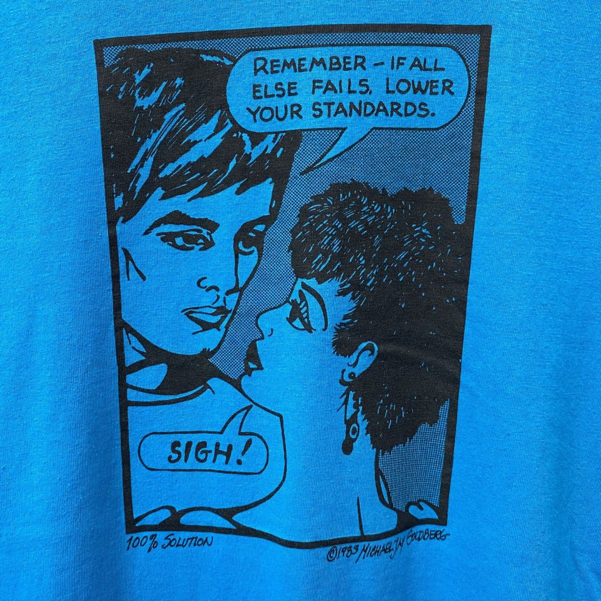 Vintage Vintage 80s Pop-Art By Michael Jay Goldberg 100% Solution Size US S / EU 44-46 / 1 - 2 Thumbnail