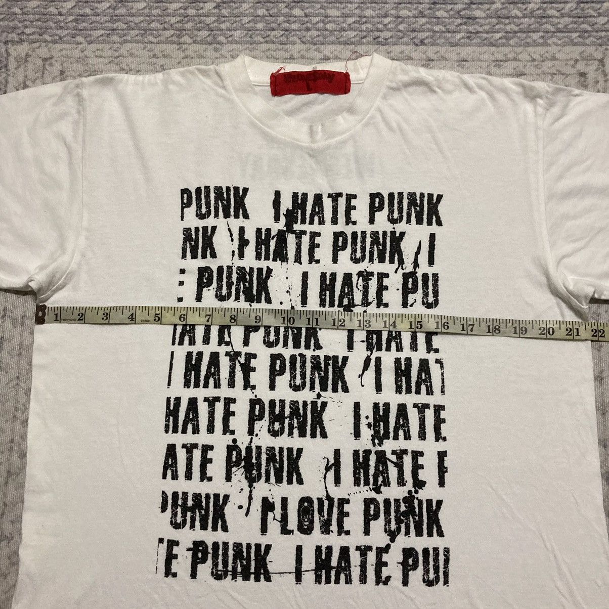 Japanese Brand Rare Japanese Brand ‘I Hate Punk’ Seditionaries Tees Size US L / EU 52-54 / 3 - 11 Thumbnail