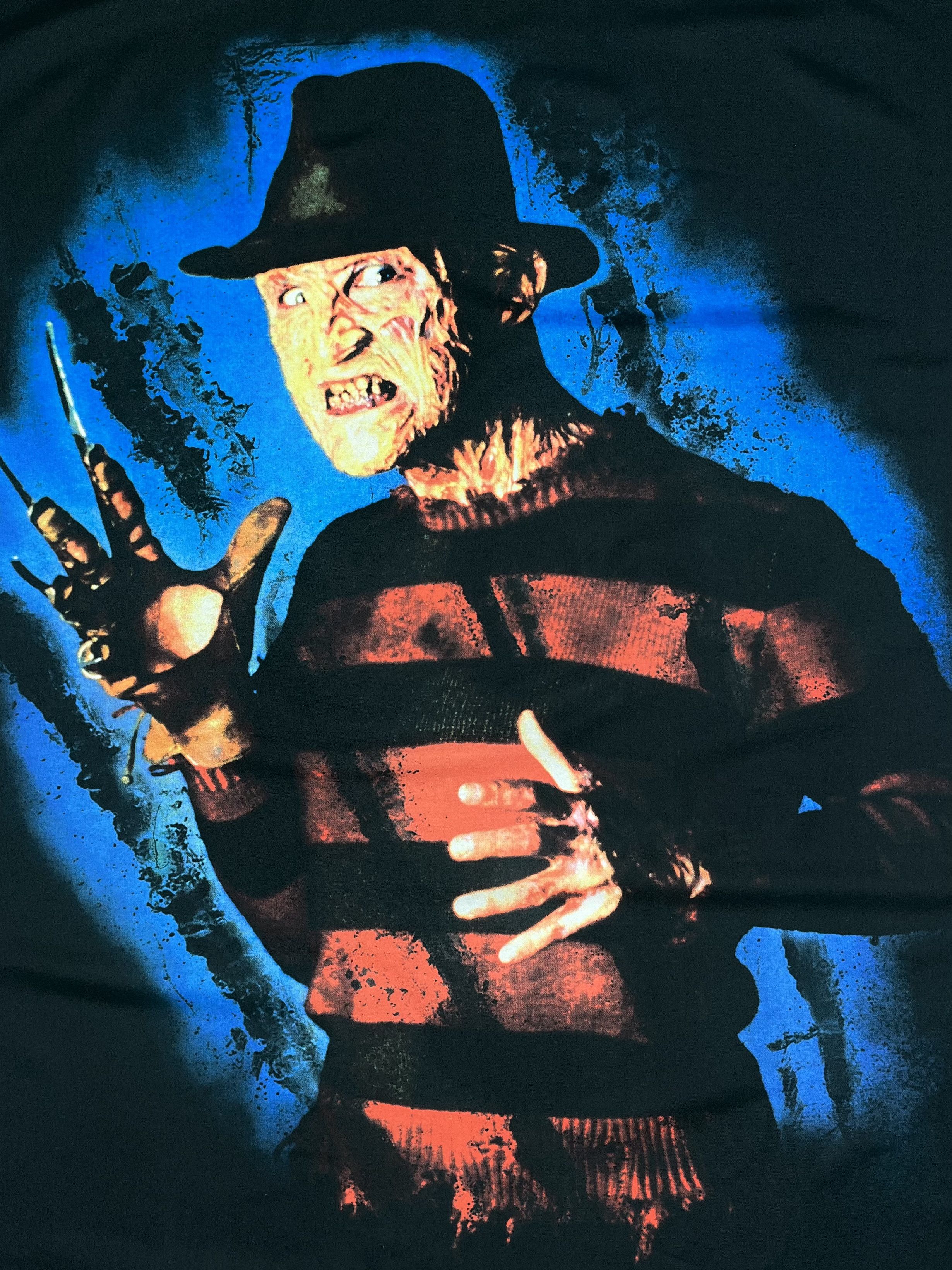 Expert Horror Vintage A Nightmare On Elm Street Flag Tapestry Poster 2003 Size ONE SIZE - 6 Thumbnail