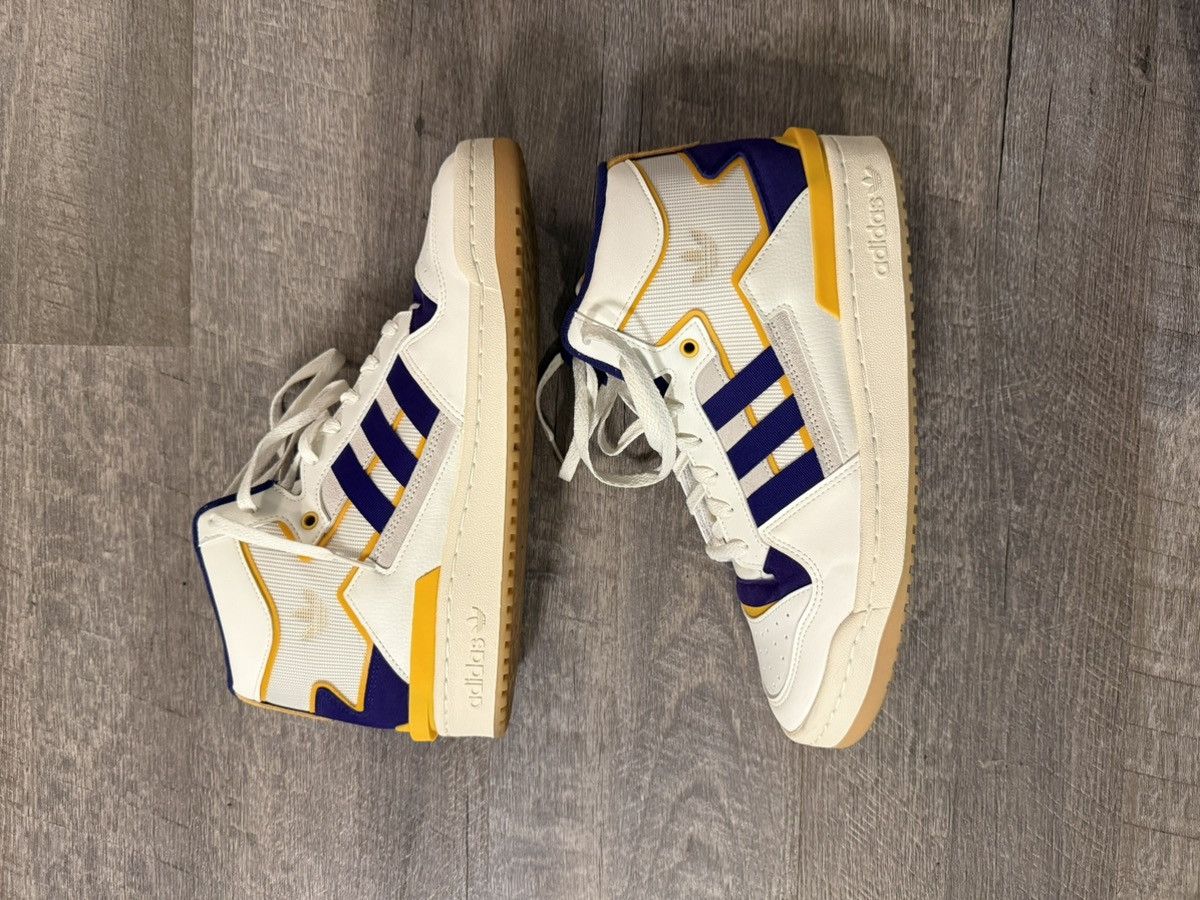 Adidas Adidas Forum Exhibit Mid 2 “Lakers” Size US 10.5 / EU 43-44 - 1 Thumbnail